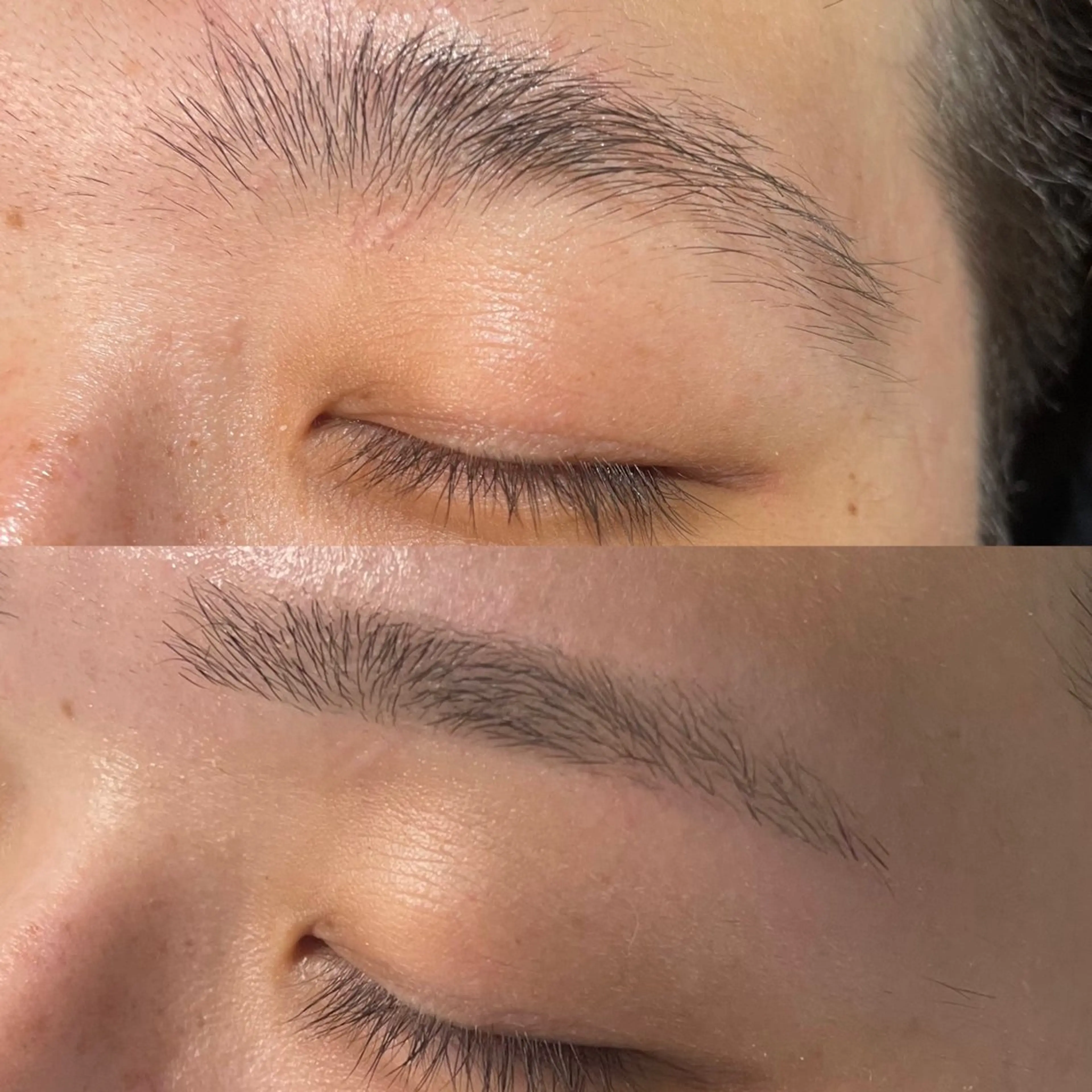 メンズアイブロウの写真