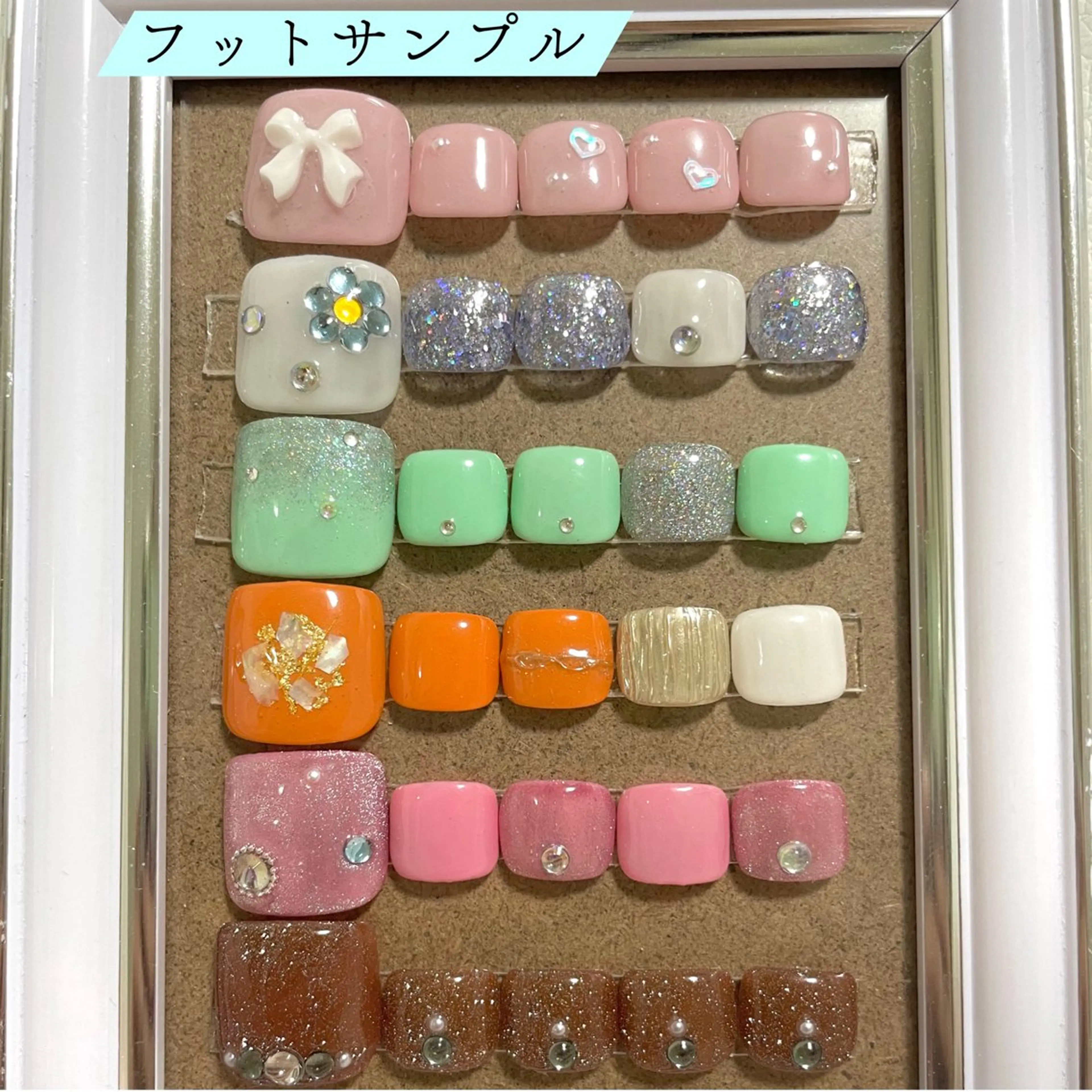 ネイル フットネイル MoonLight SHINOのネイルデザイン