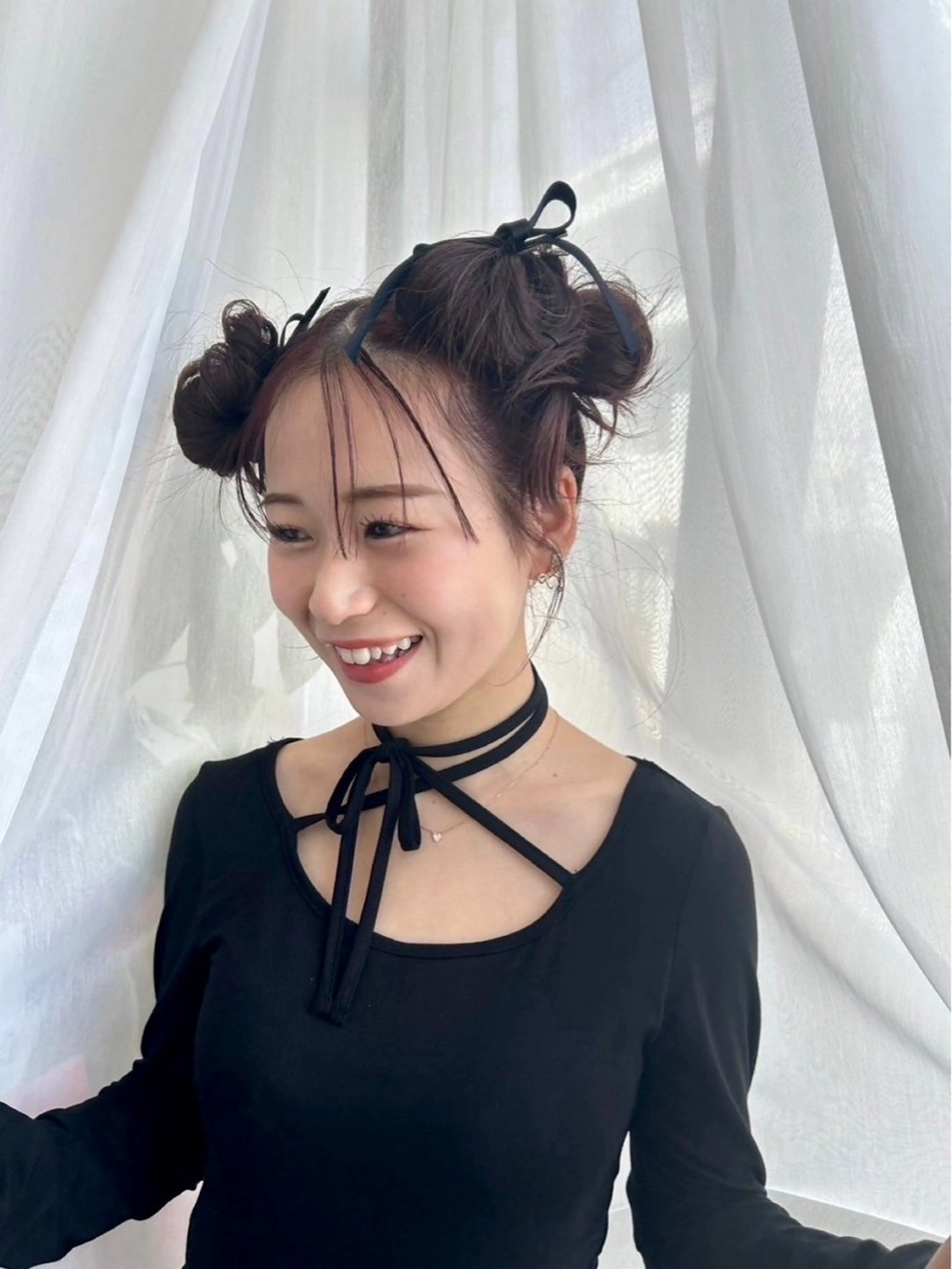 ロング カラー ヘアアレンジ suri-ru hair【スリールヘアー】所属・FURUSAWA AOIのヘアスタイル