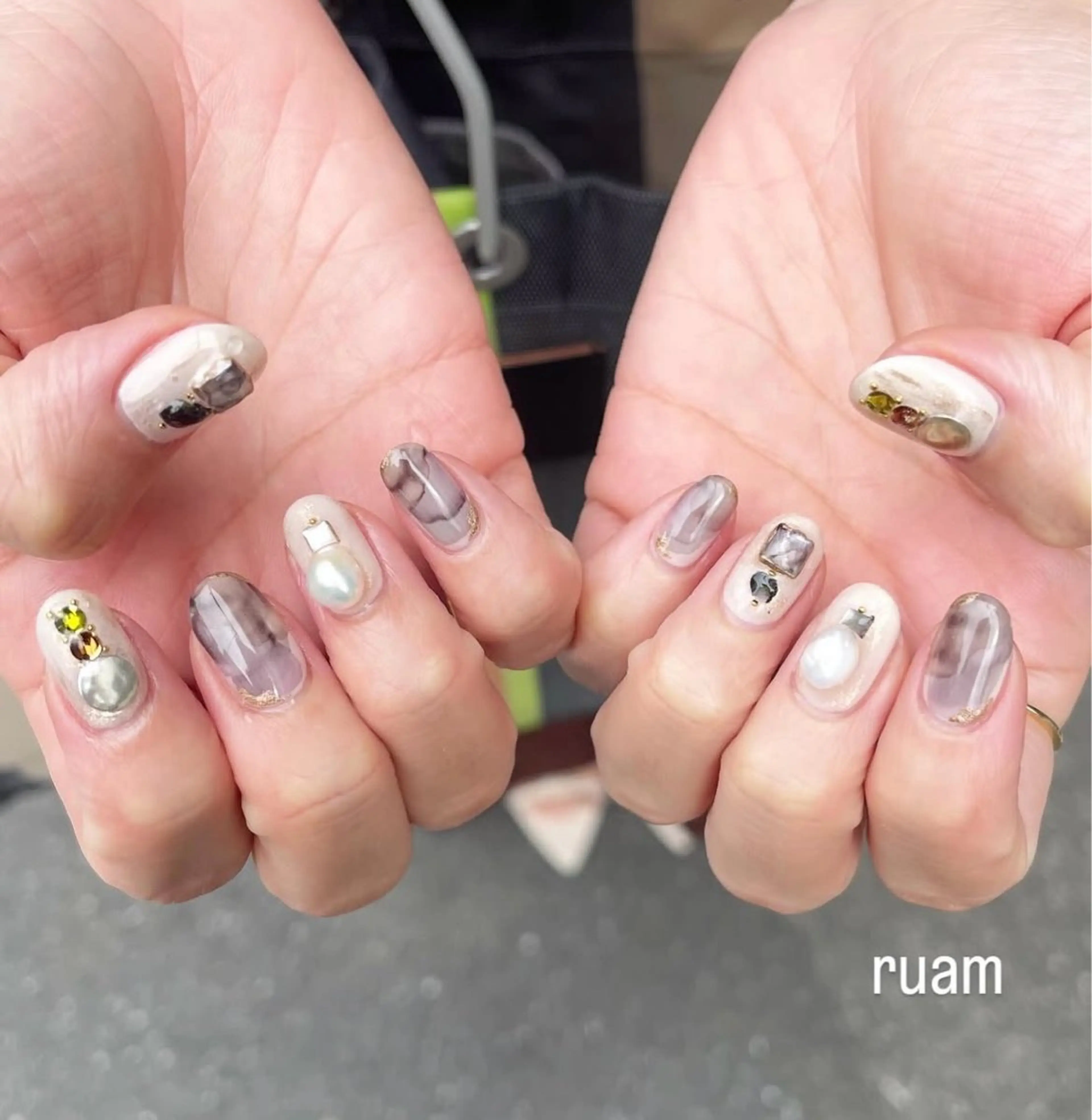 ネイル ruam MOMOKAのネイルデザイン