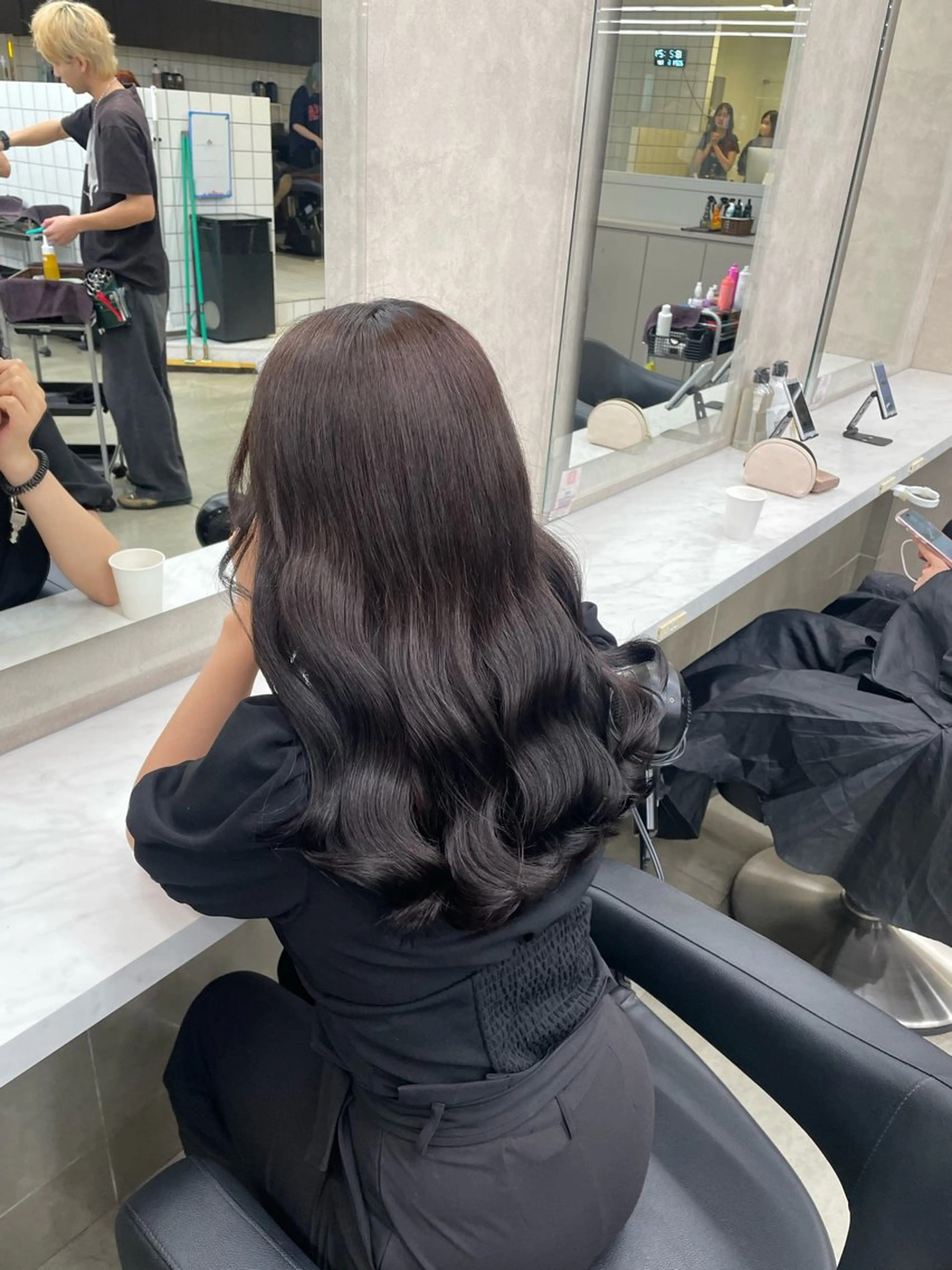 ロング カラー ヘアアレンジ 💗横浜美容室 💗HARUNAのヘアスタイル