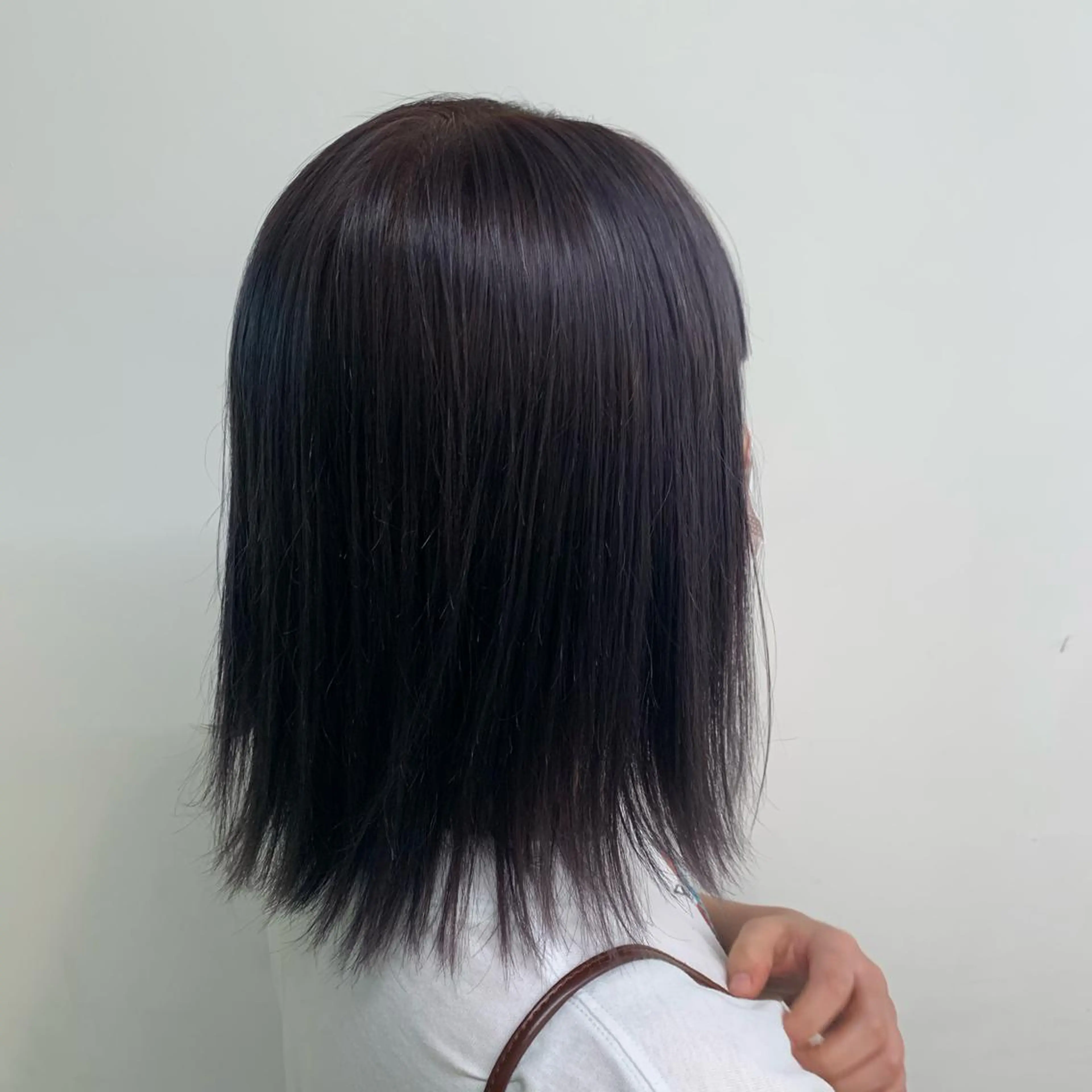 ミディアム カラー ヘアアレンジ ブルーカラー 透明感カラー ハイトーンカラー トリートメント EMANON池袋3rd所属・ブリーチなしカラー｜ なおき｜池袋美容師のヘアスタイル