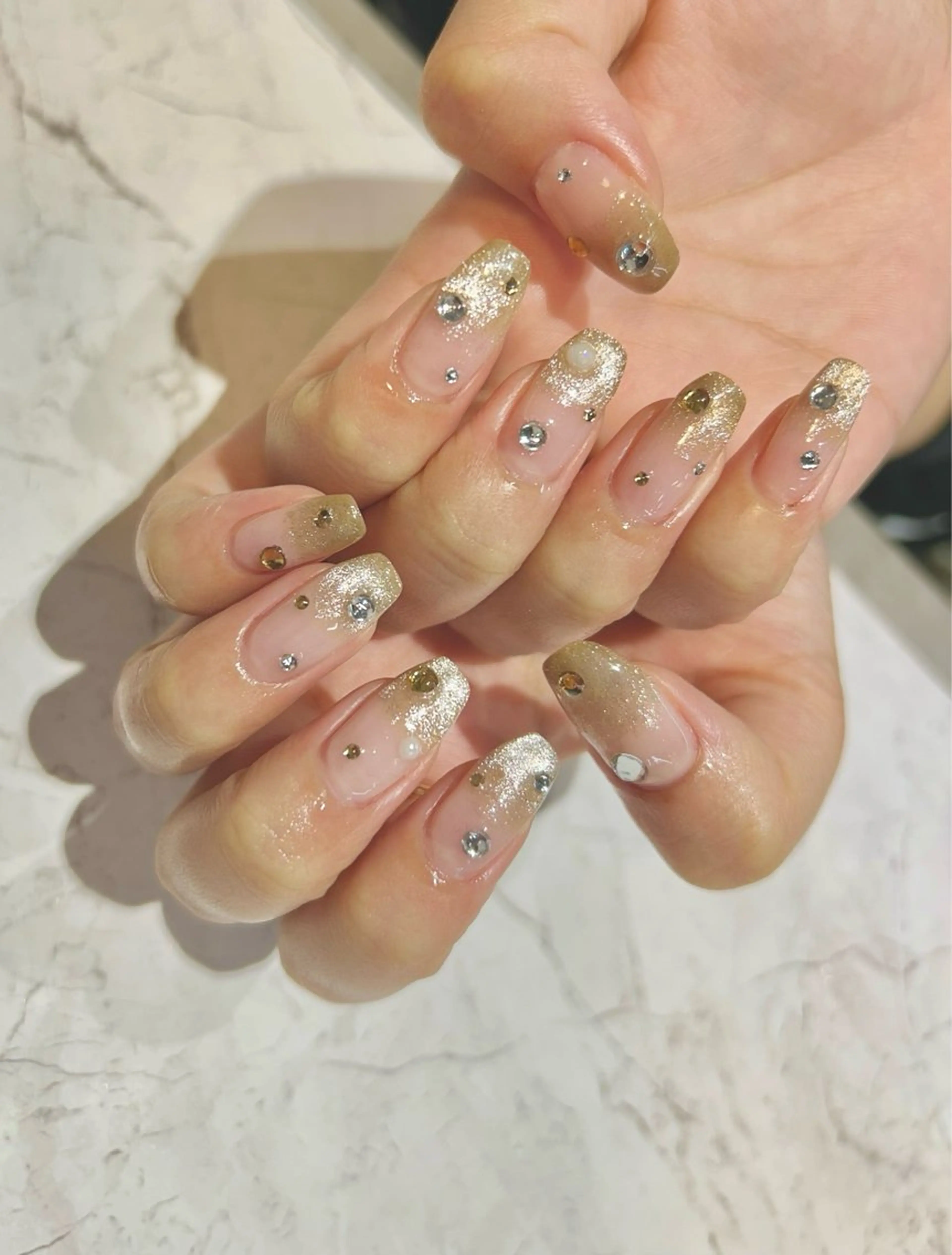 ネイル 成人式 ハンドネイル ROCCO nailのネイルデザイン