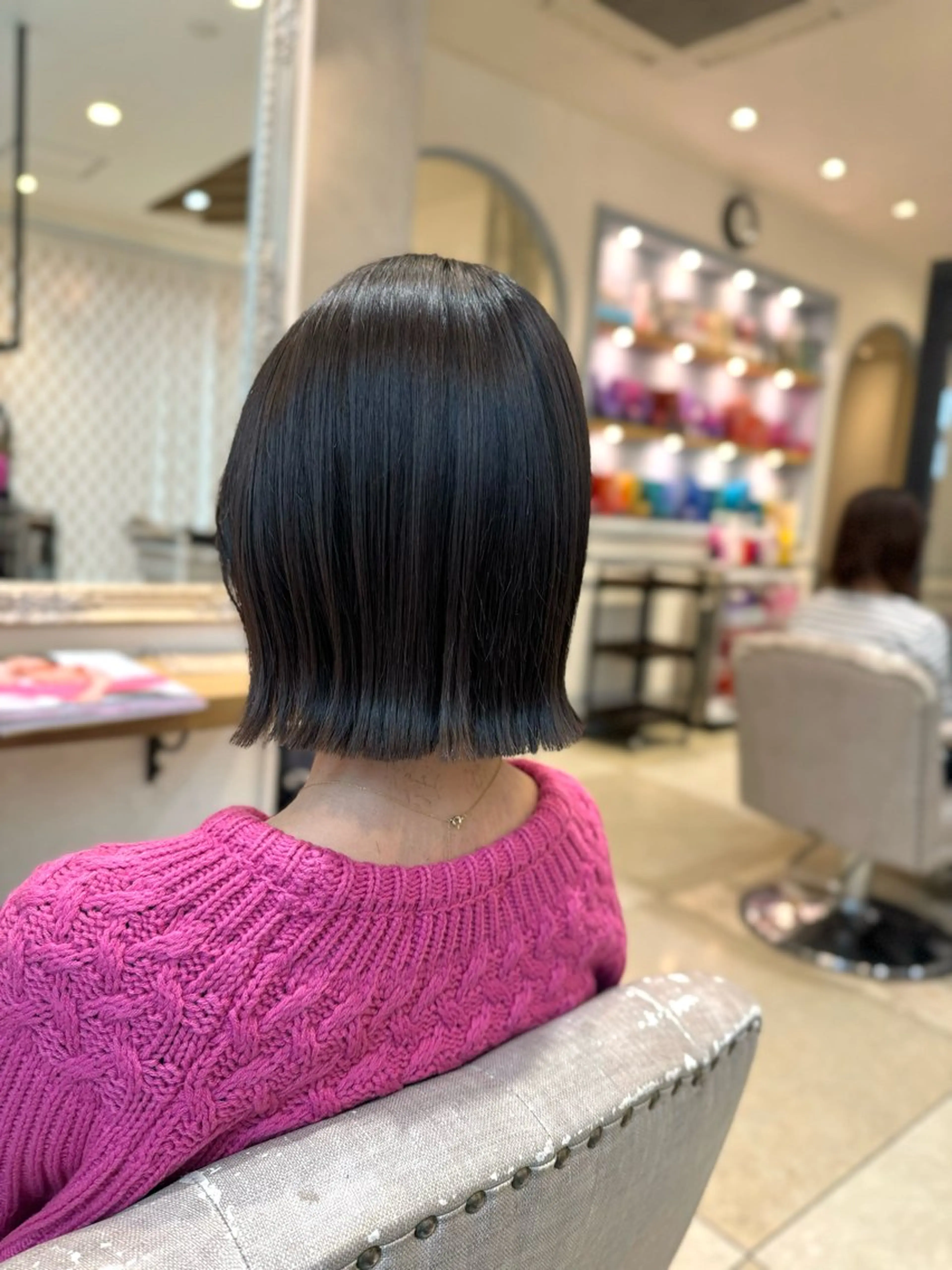 ショート ボブ カット ヘアカラー トリートメント ショート/ボブ アンドウ☺︎のヘアスタイル