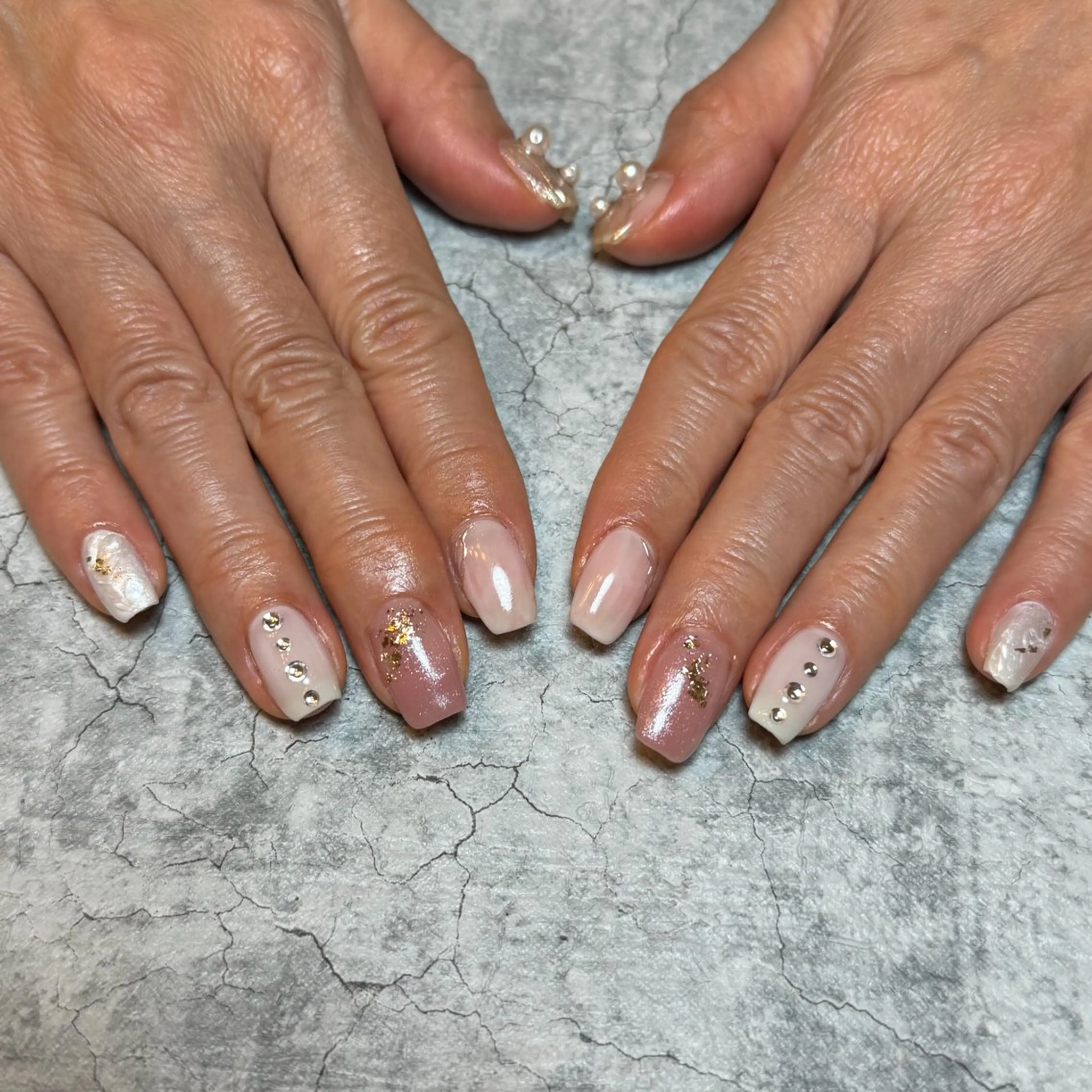 ネイル 自由が丘サロン あやめ💅のネイルデザイン