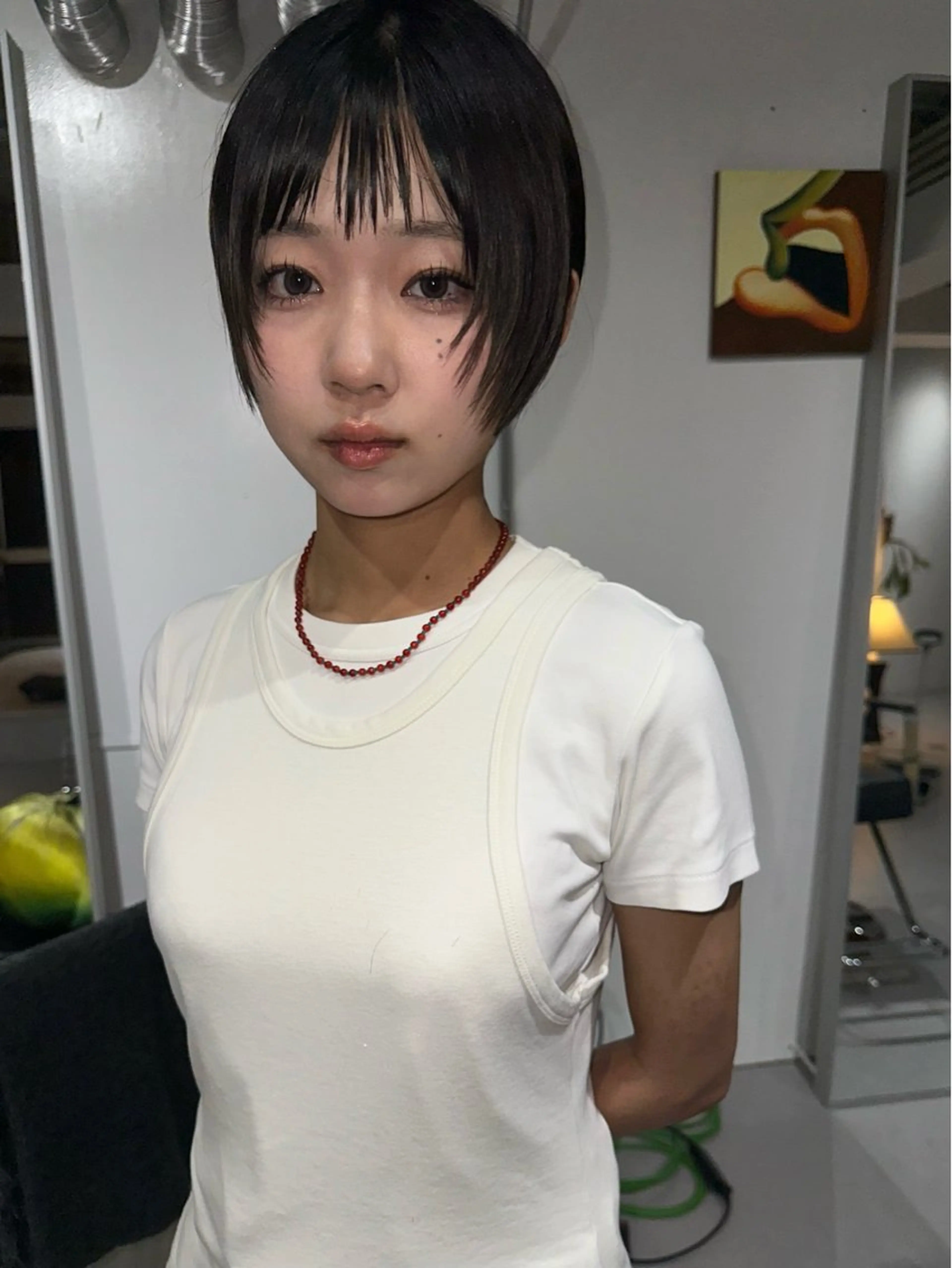 ショート CAMINO REAL所属・natsumi zenshoのヘアスタイル