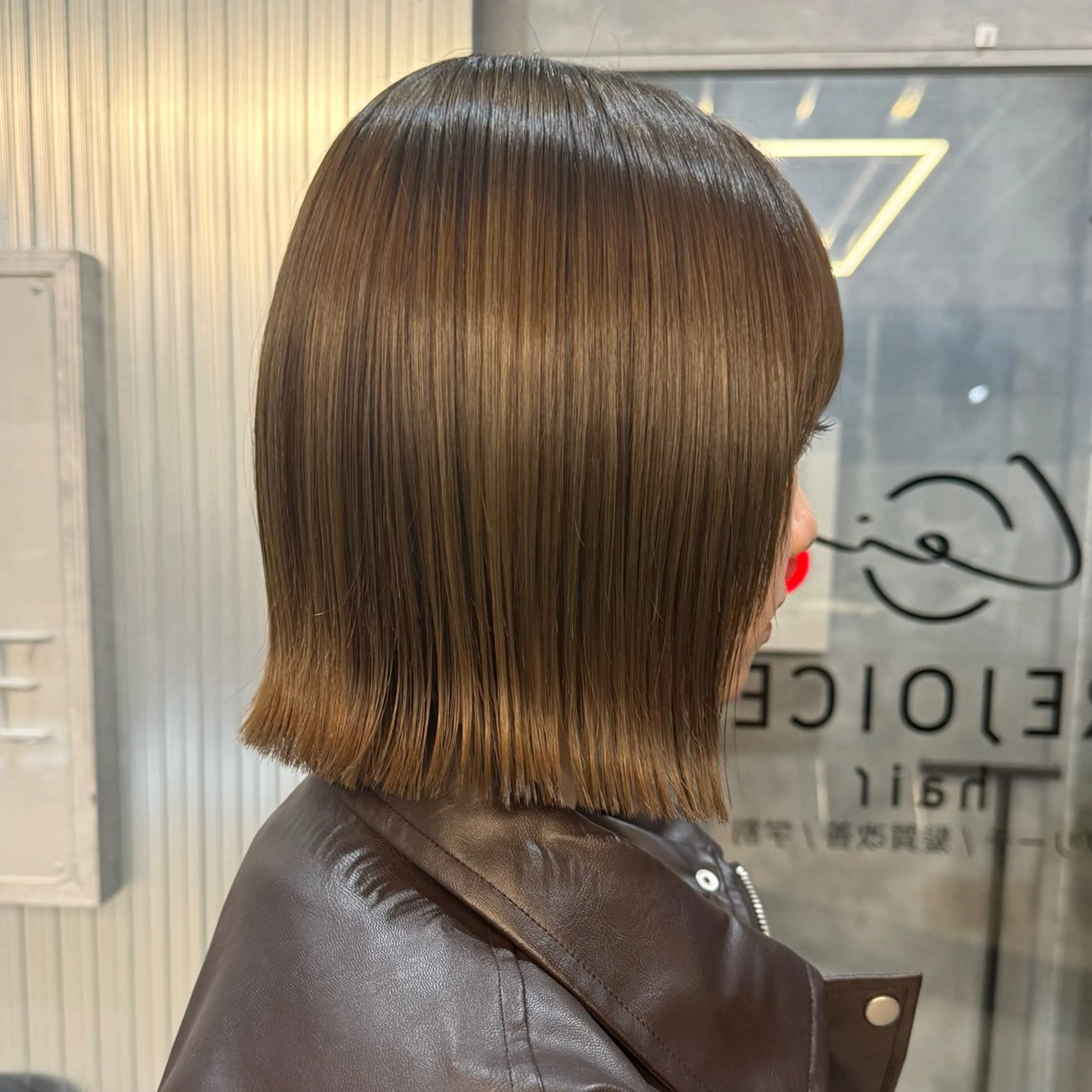 ショート カラー ヘアカラー noa / 郡山ボブ /透明感カラー🤍のヘアスタイル