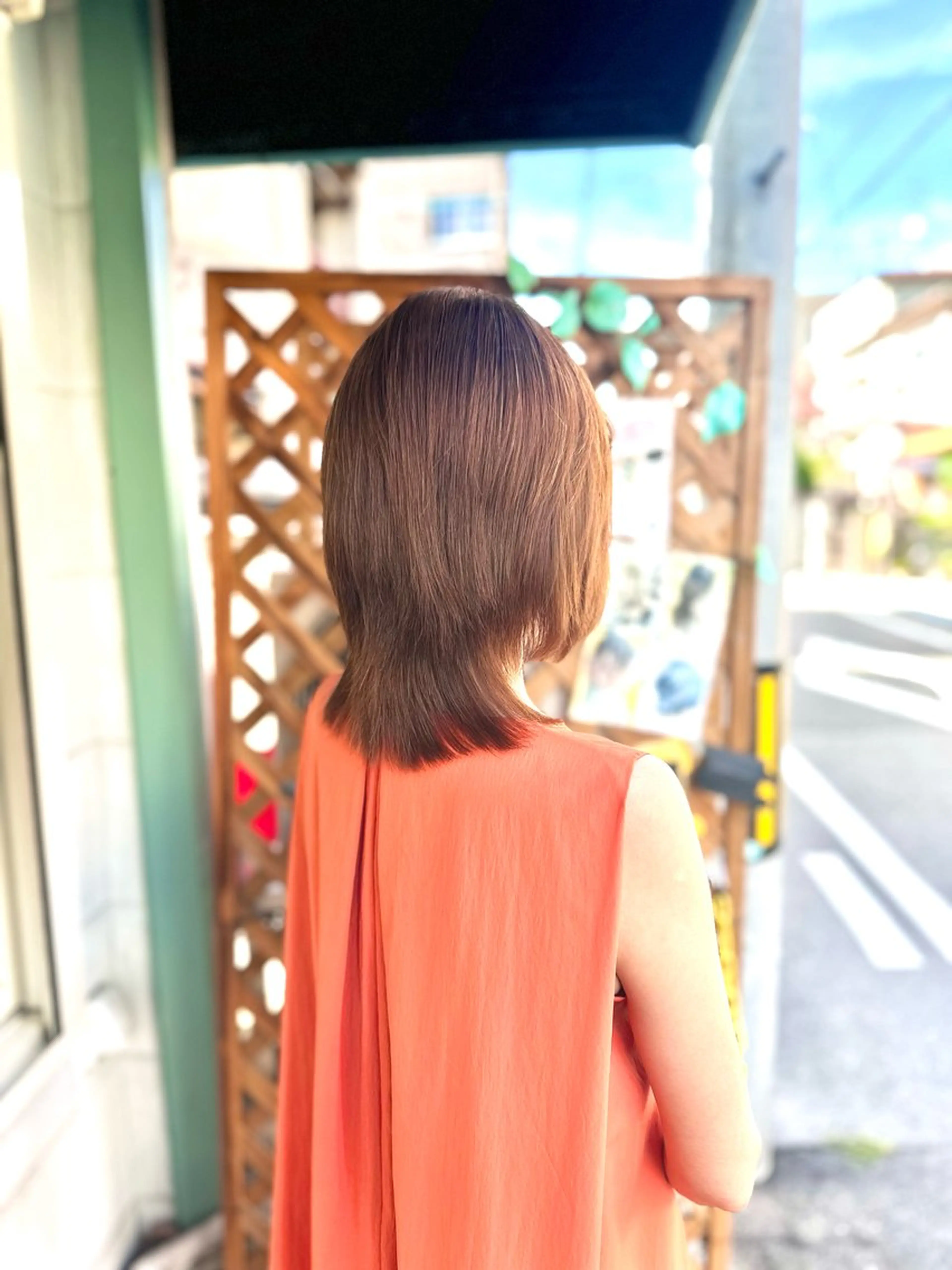 セルフブロー❣️頭頂から肩まで！全体染め/白髪染め可¥3700❣️※ボブ、ショートの方、肩につかないとこまで※の写真