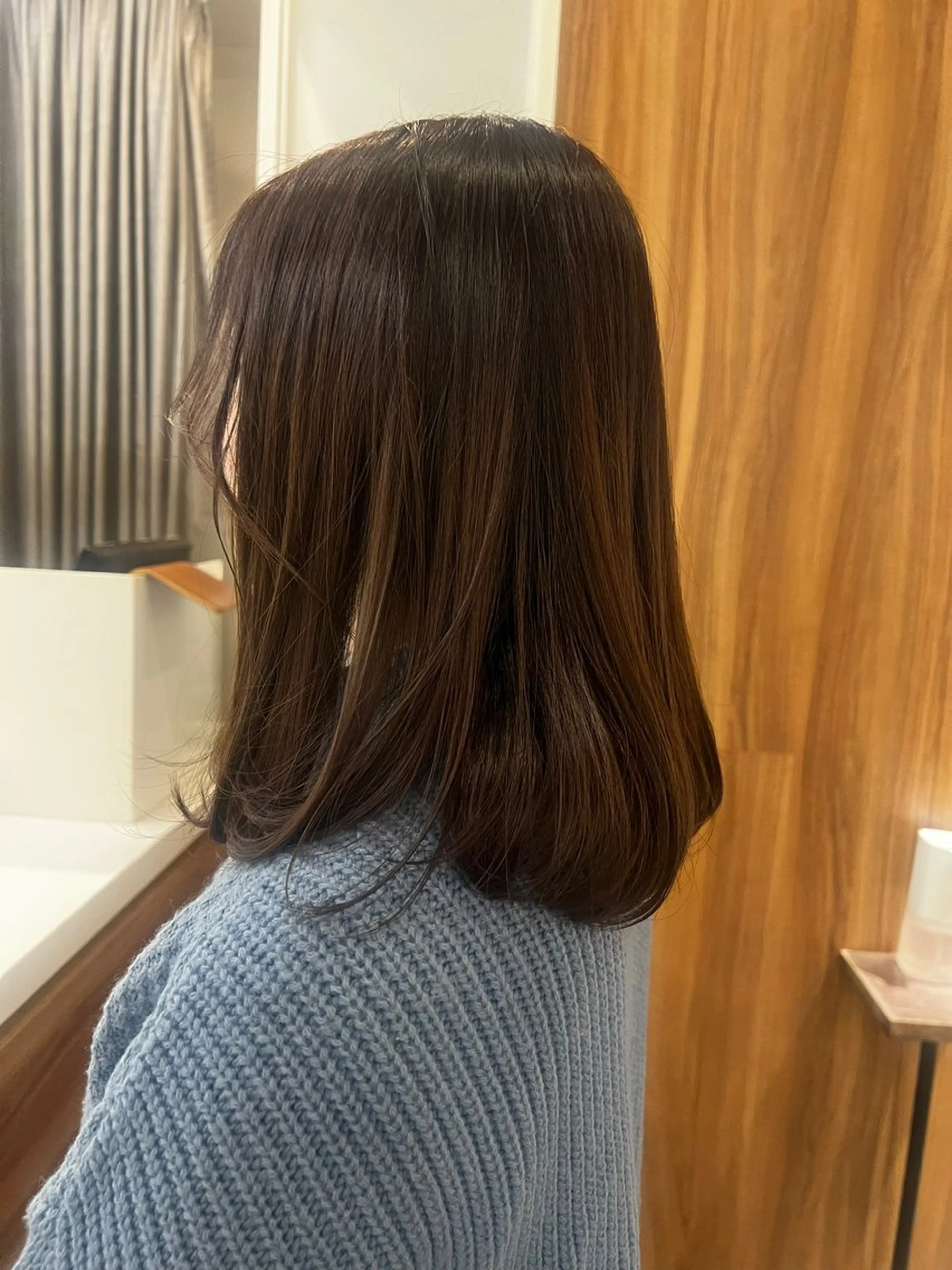 カラー トーンアップ🦢 ユメのヘアスタイル