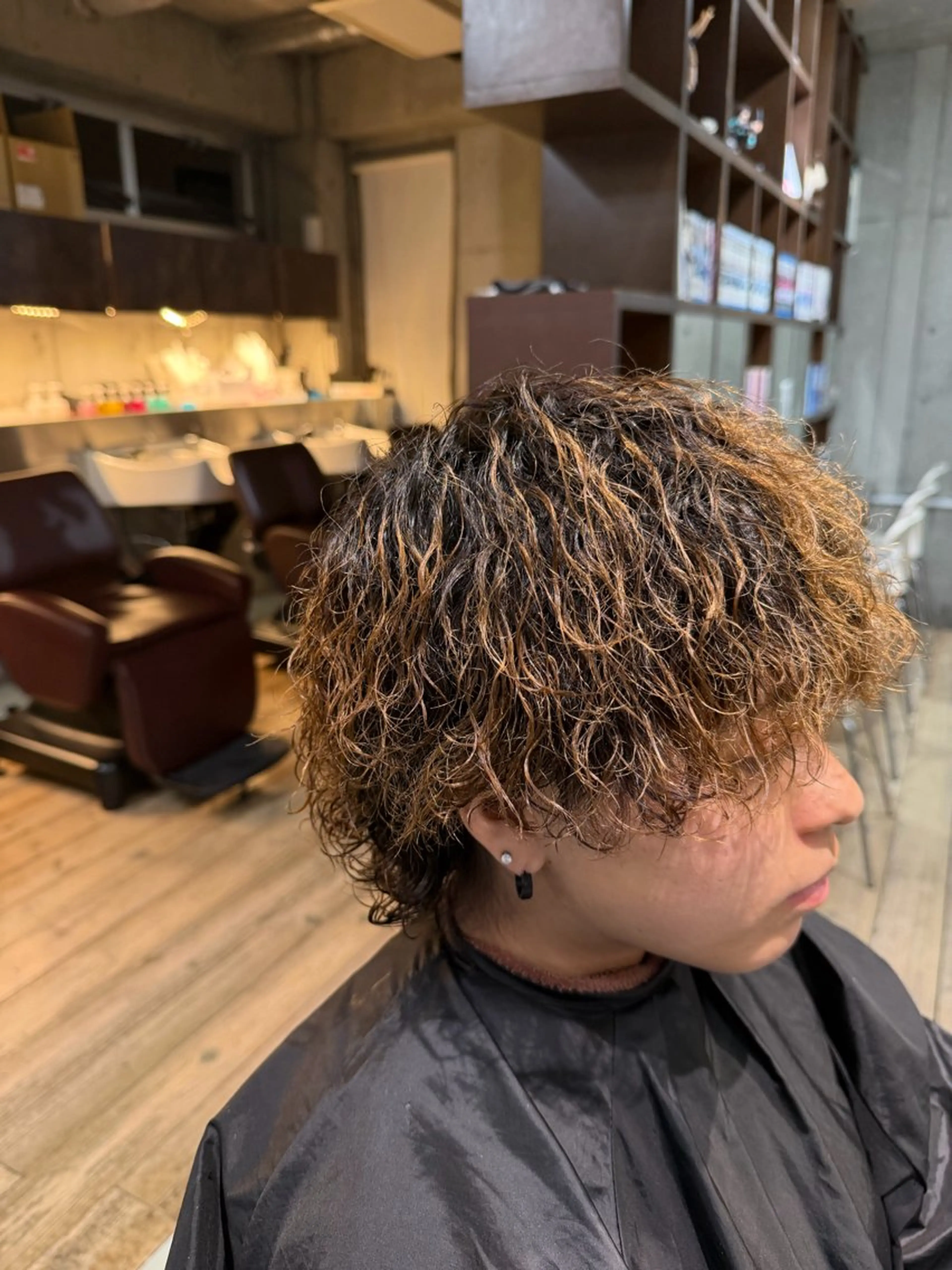 パーマ カット パーマ fifthパーマ特化 ユウリのヘアスタイル