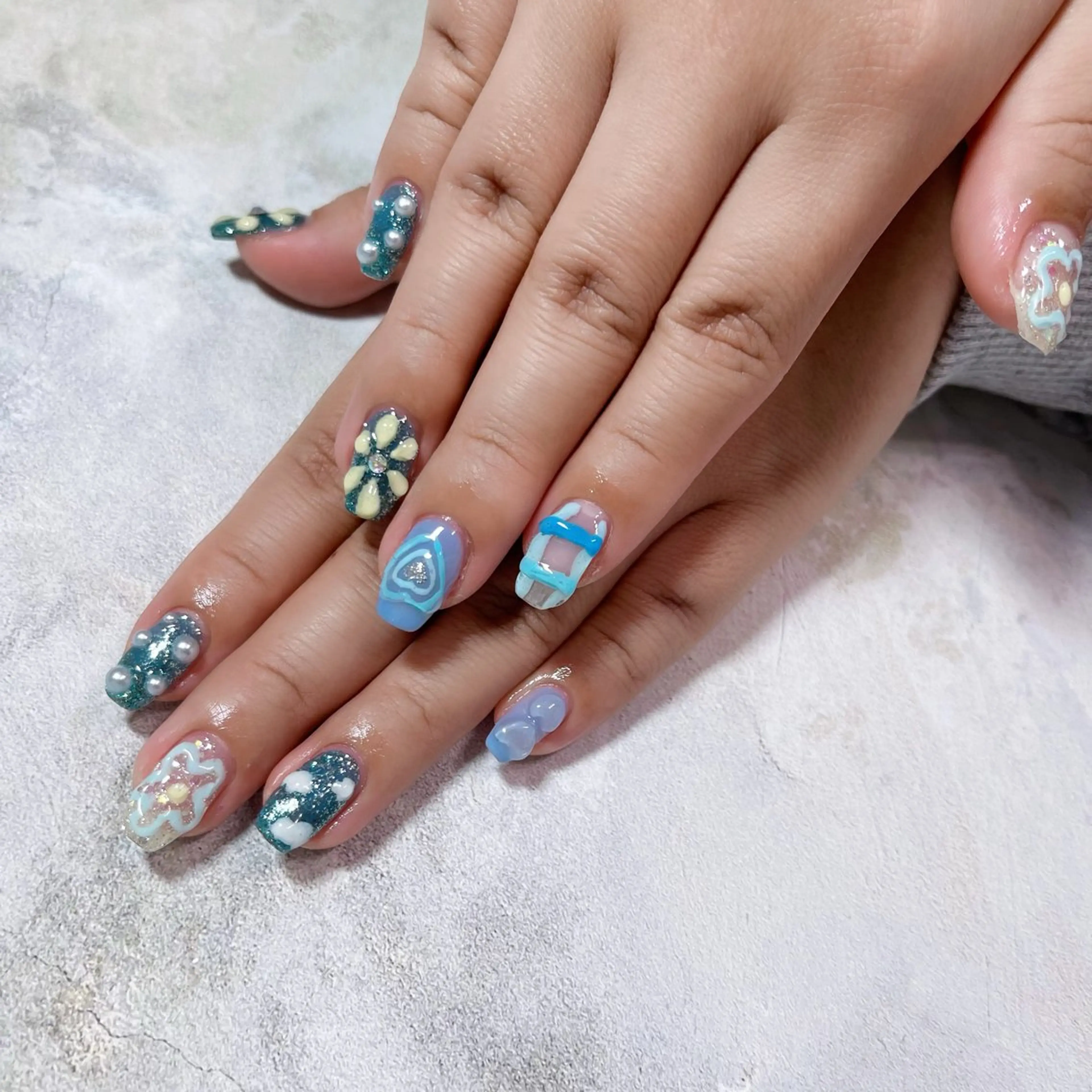 ネイル フットネイル Nail salon bellのネイルデザイン