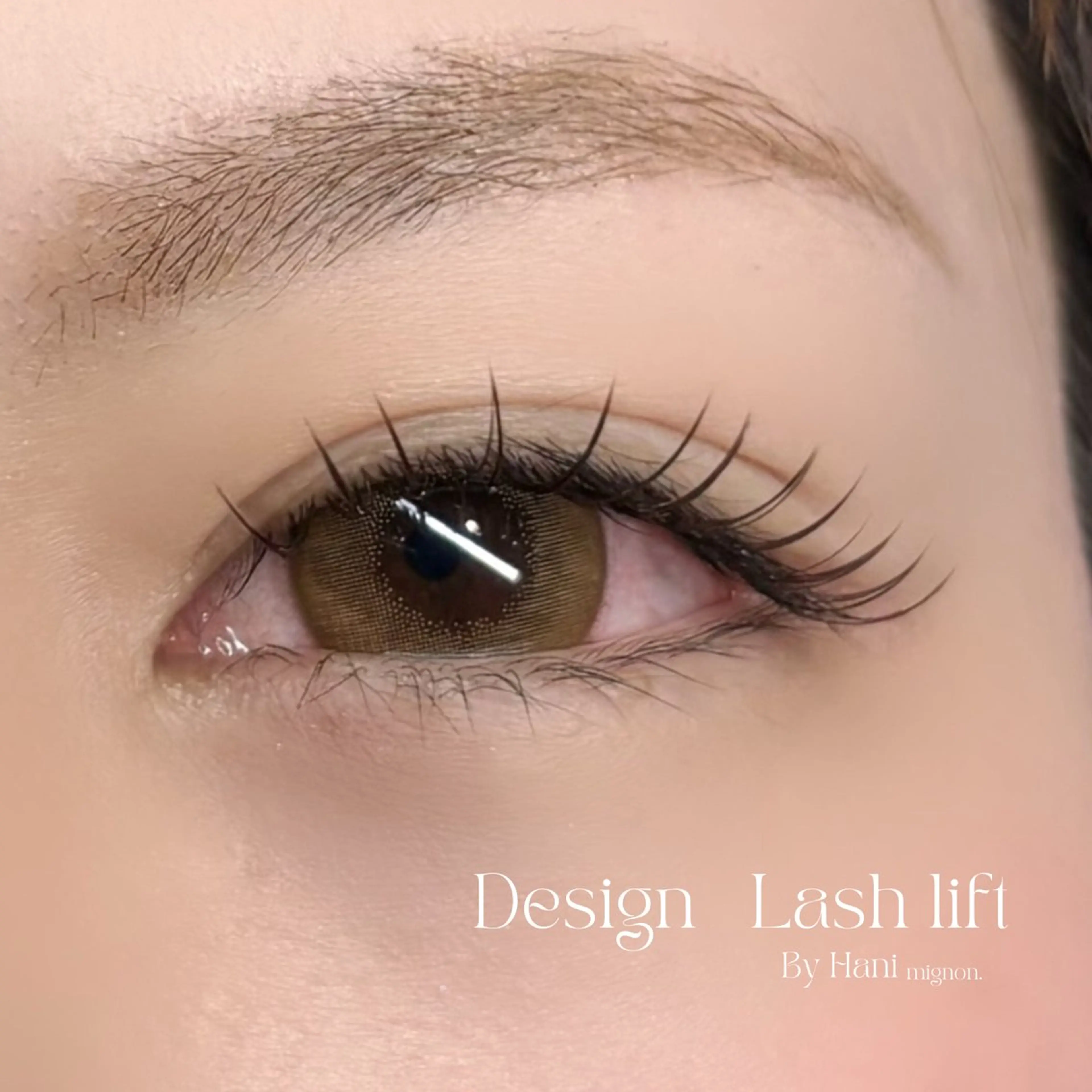 マツエク・マツパ カラーマツエク 美容室FaB千葉店所属・Hani🌛 マツパ/アイブロウのマツエク・マツパデザイン