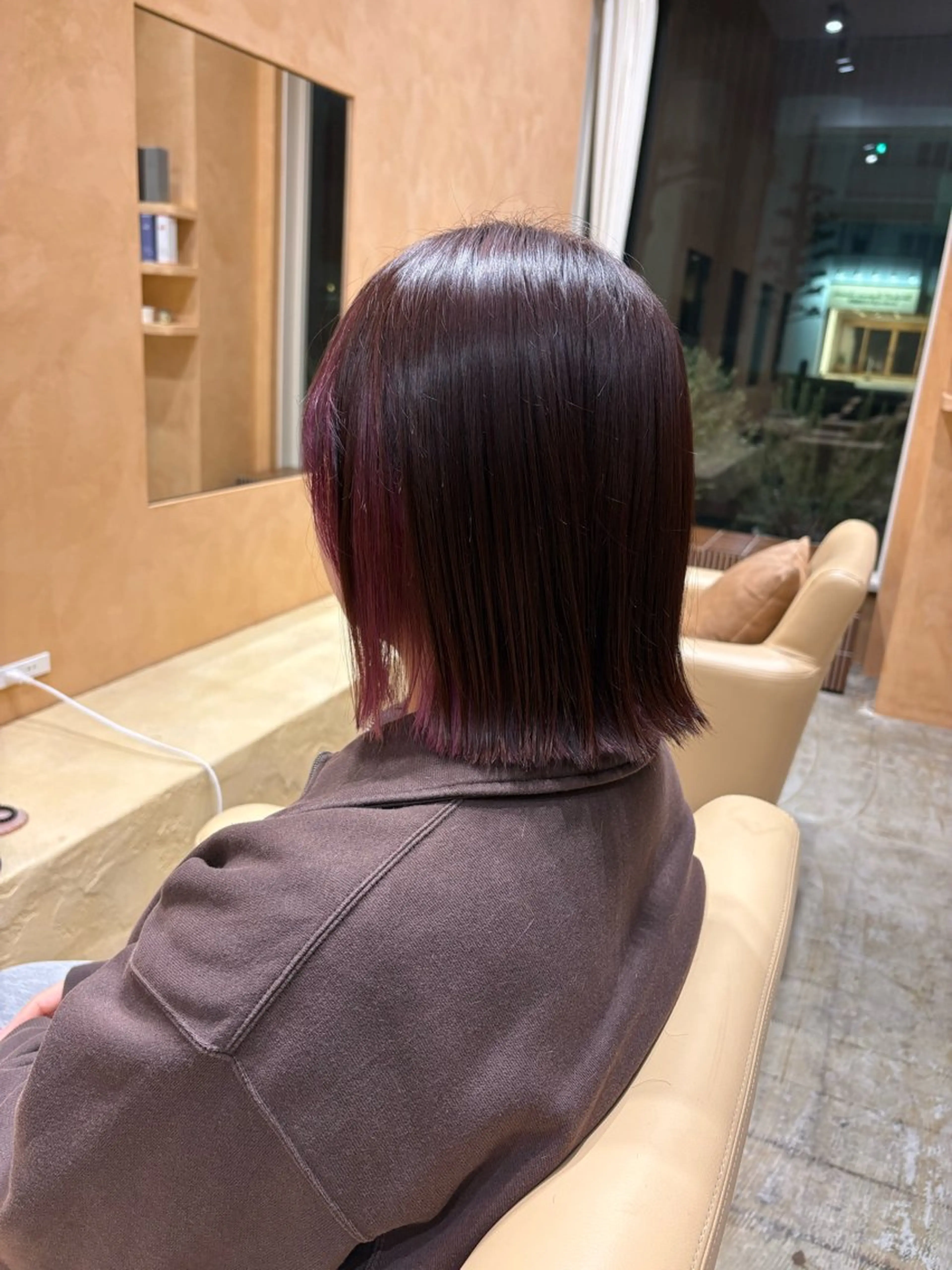 ショート ボブ カット ヘアカラー hairmakeONE 009所属・ONE009 ハナ🎀のヘアスタイル