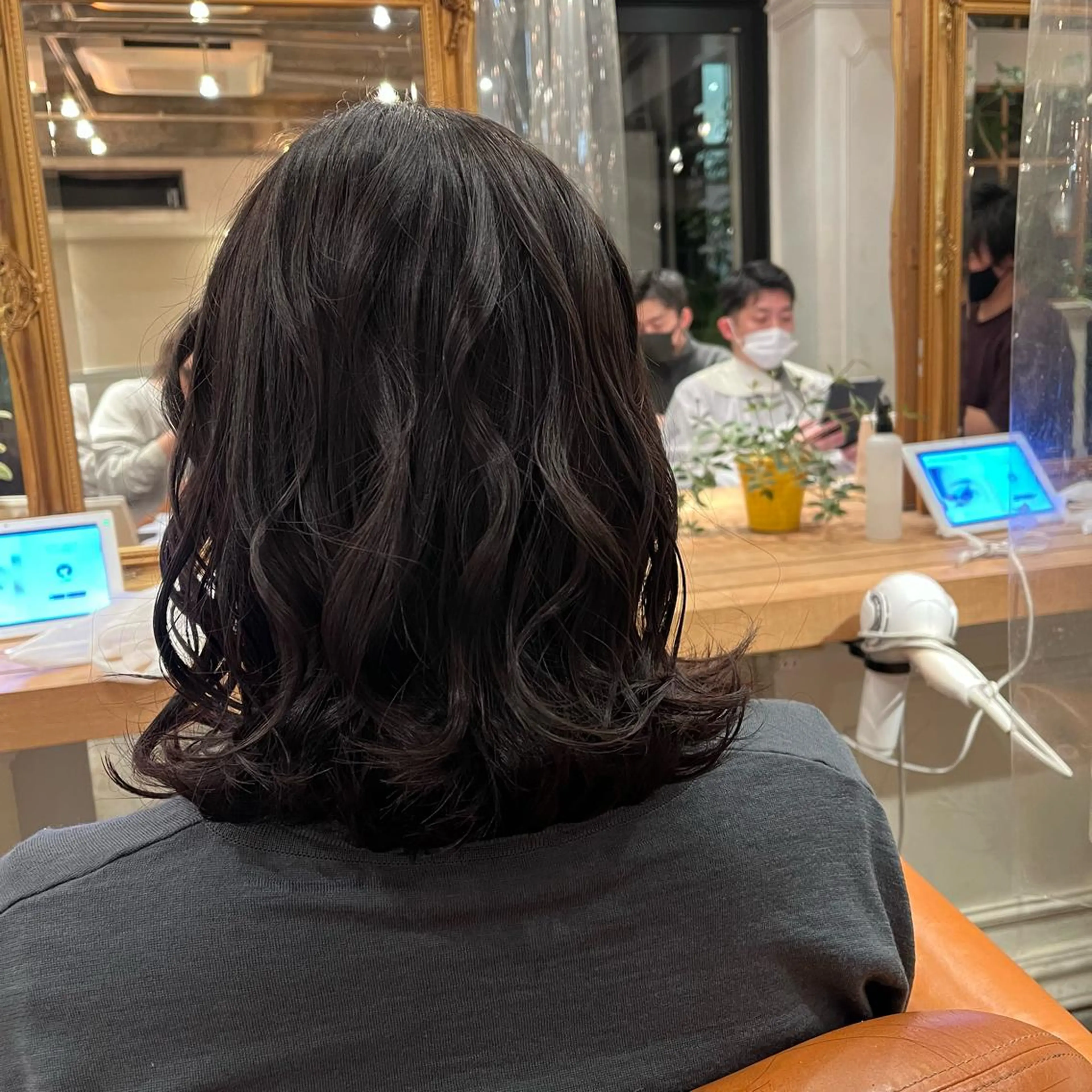 ミディアム 髪質改善/shuki 韓国/代表取締役のヘアスタイル