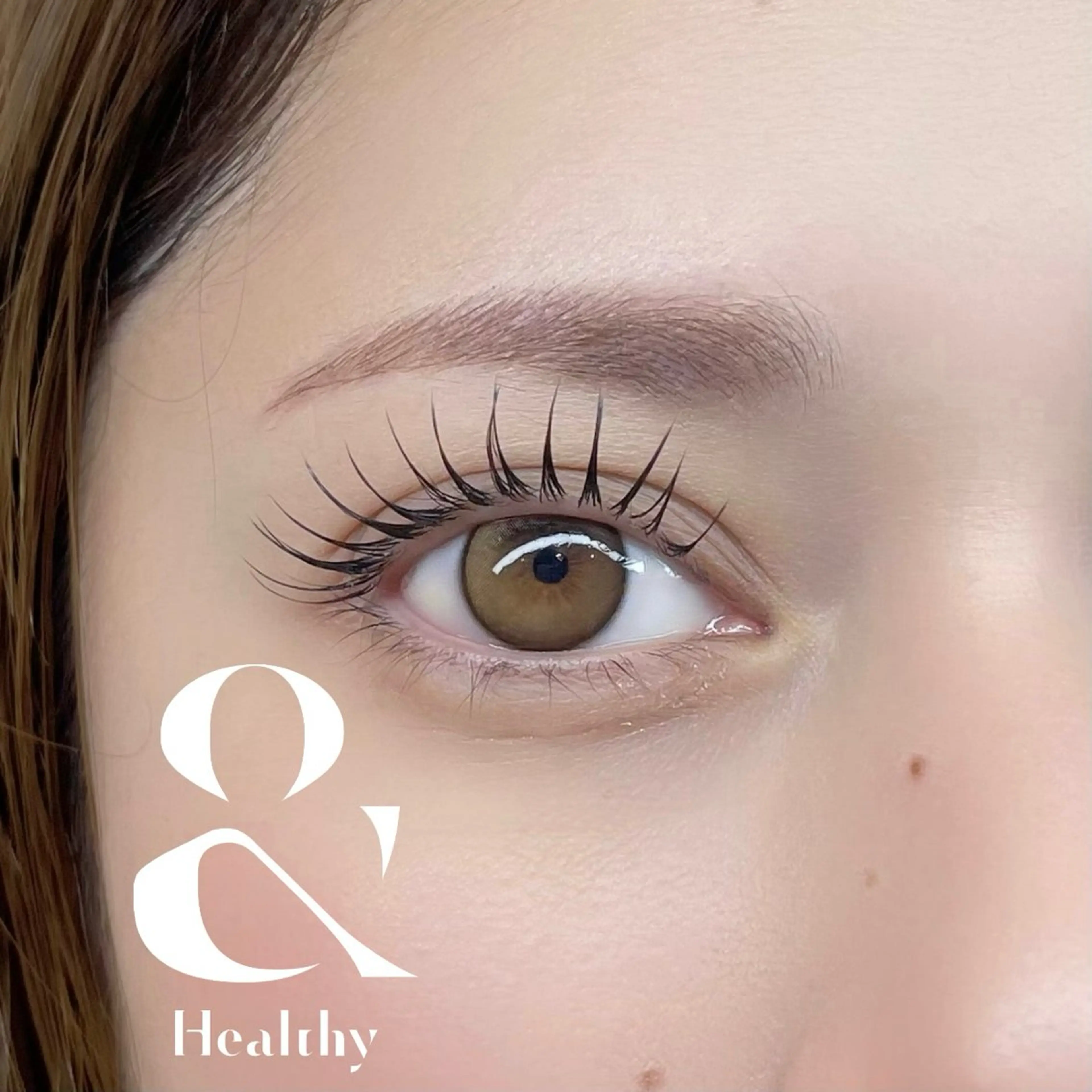 【＆healthy】LEDフラットラッシュ アイシャンプー込120本までの写真