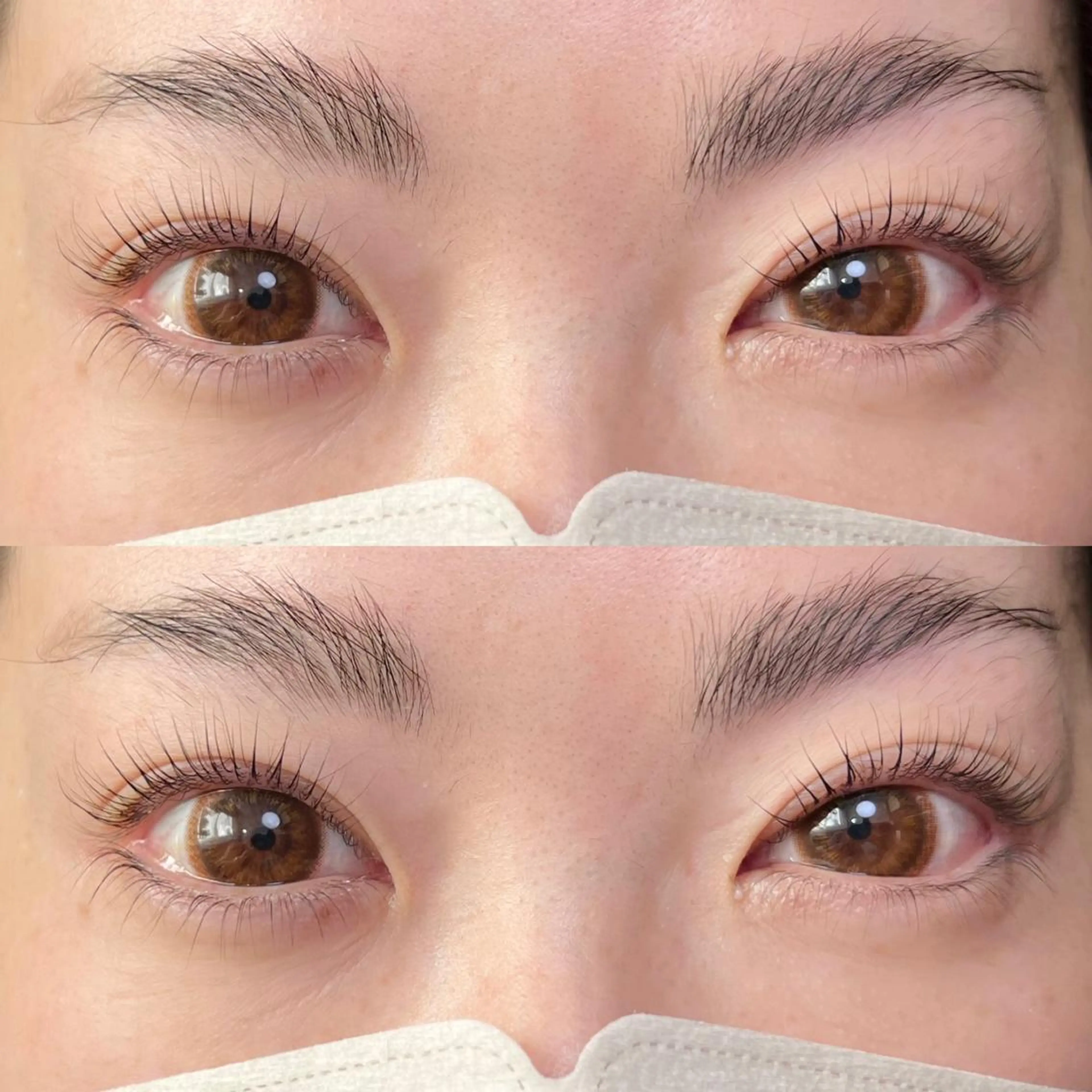 マツエク・マツパ アイブロウ 眉カラー バインドロック カラーマツエク フラットラッシュ パリジェンヌラッシュリフト Cherie Kawaguchiのマツエク・マツパデザイン