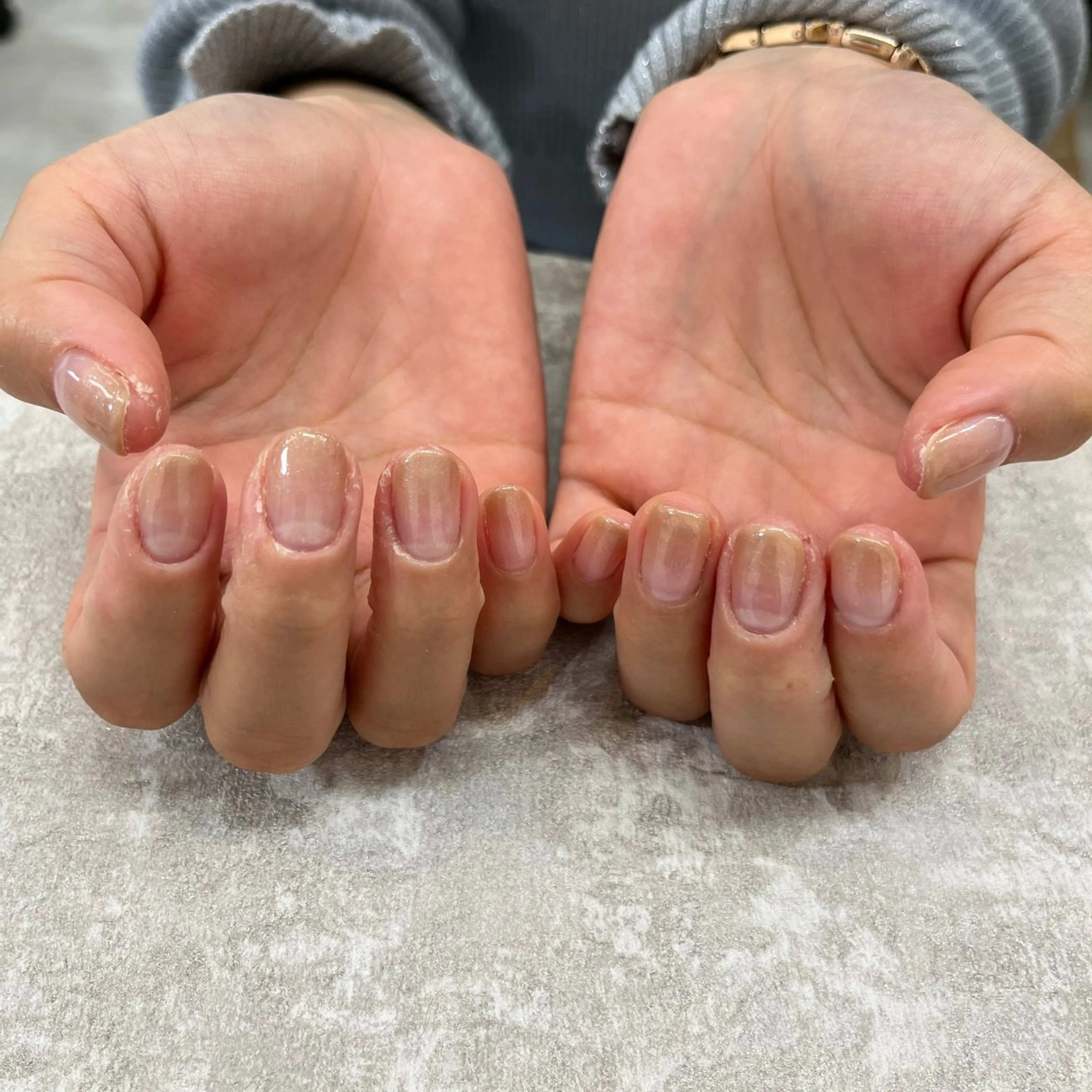 ネイル ハンドネイル 大島 玲奈のネイルデザイン