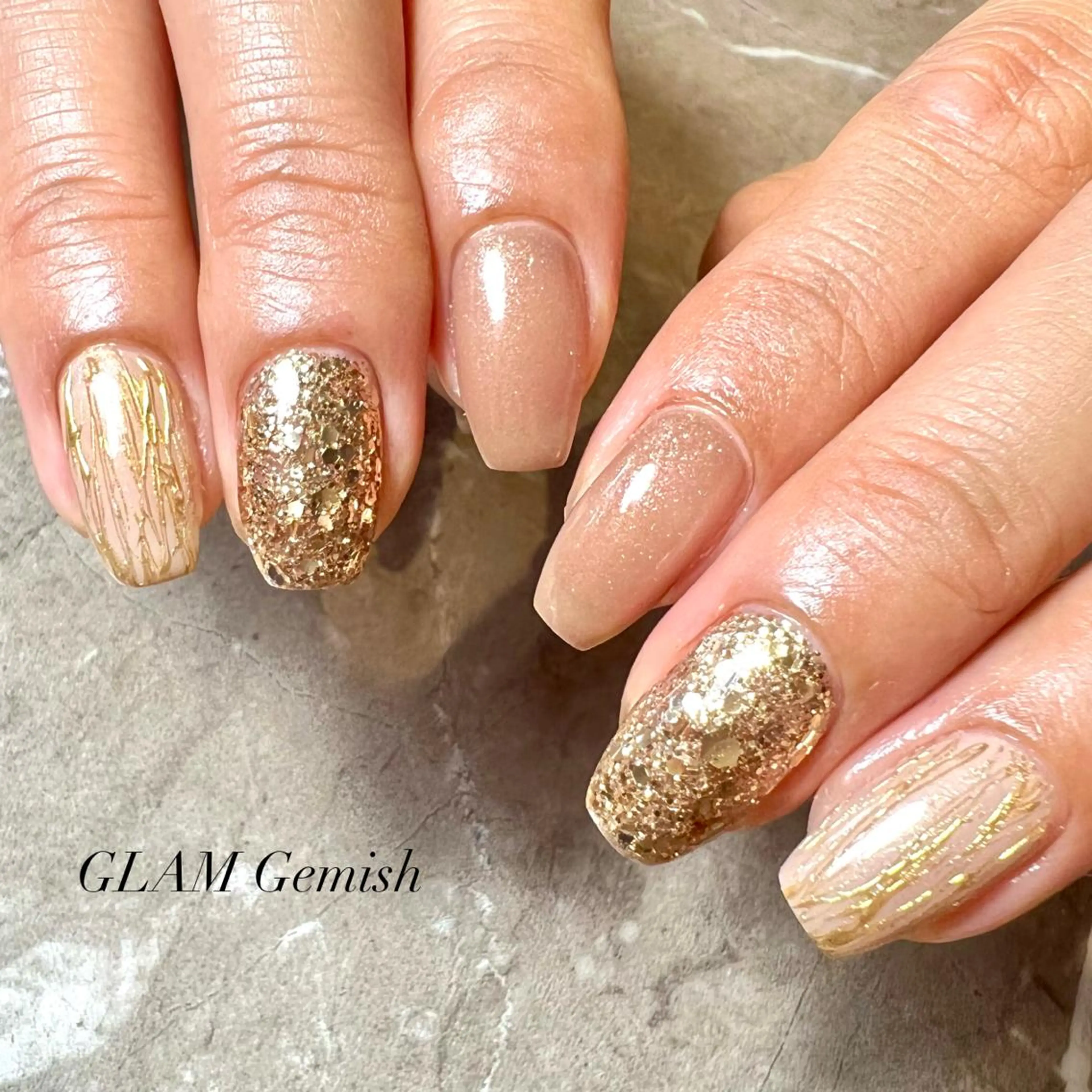 ネイル ハンドネイル 藤崎 恵梨香のネイルデザイン