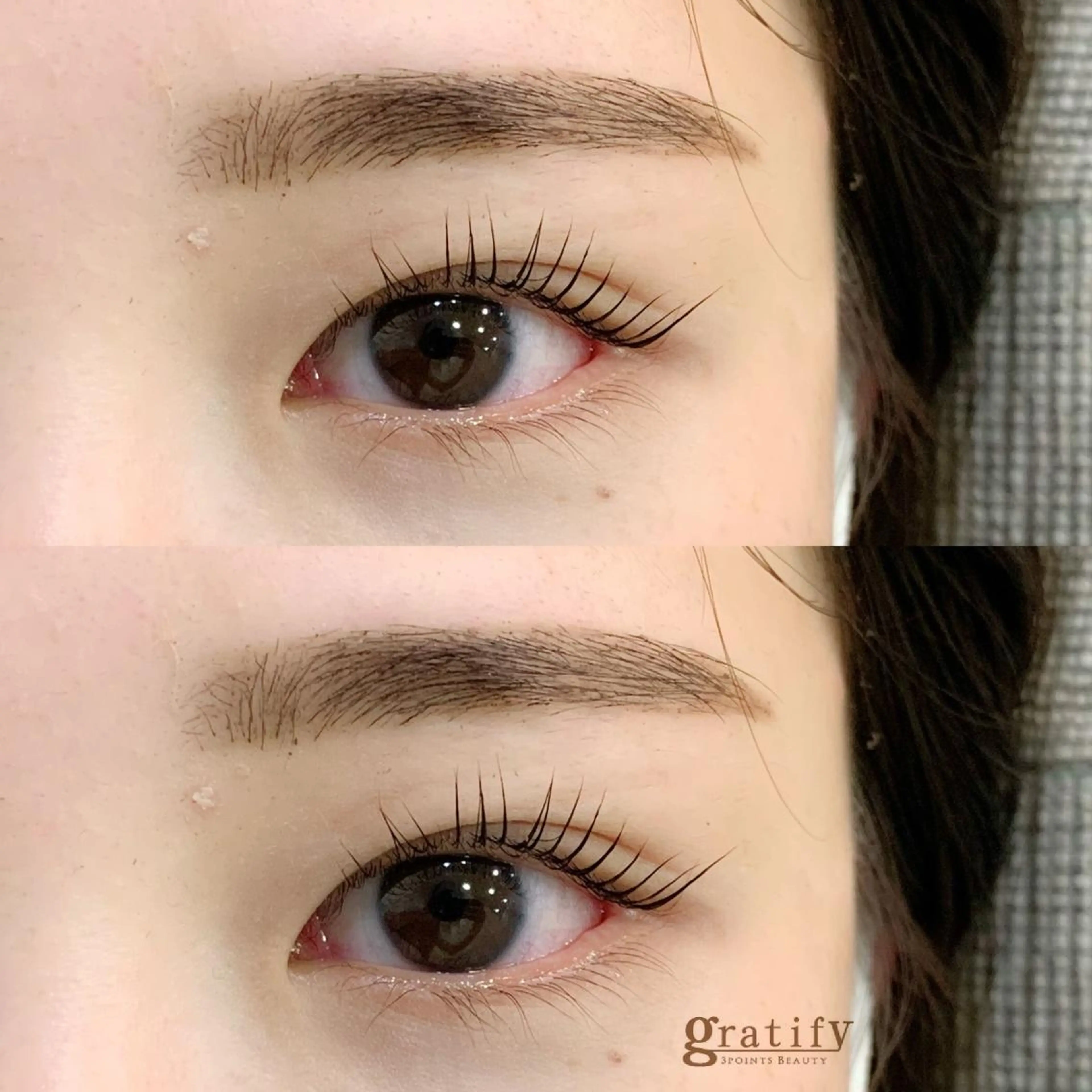 マツエク・マツパ アイブロウ gratify Oguraのマツエク・マツパデザイン