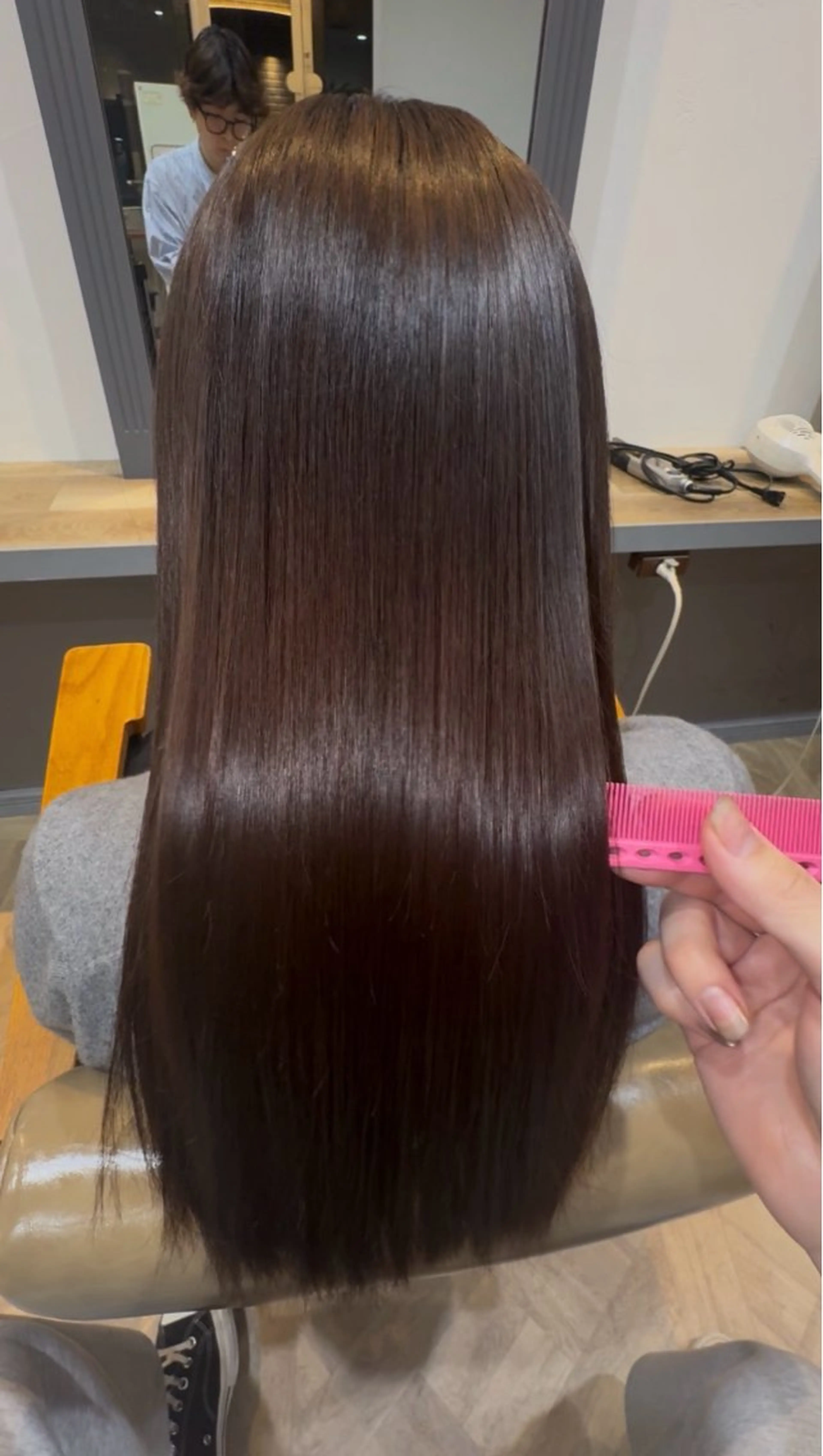 🧊縮毛矯正🧊美髪縮毛矯正+standardトリートメントの写真