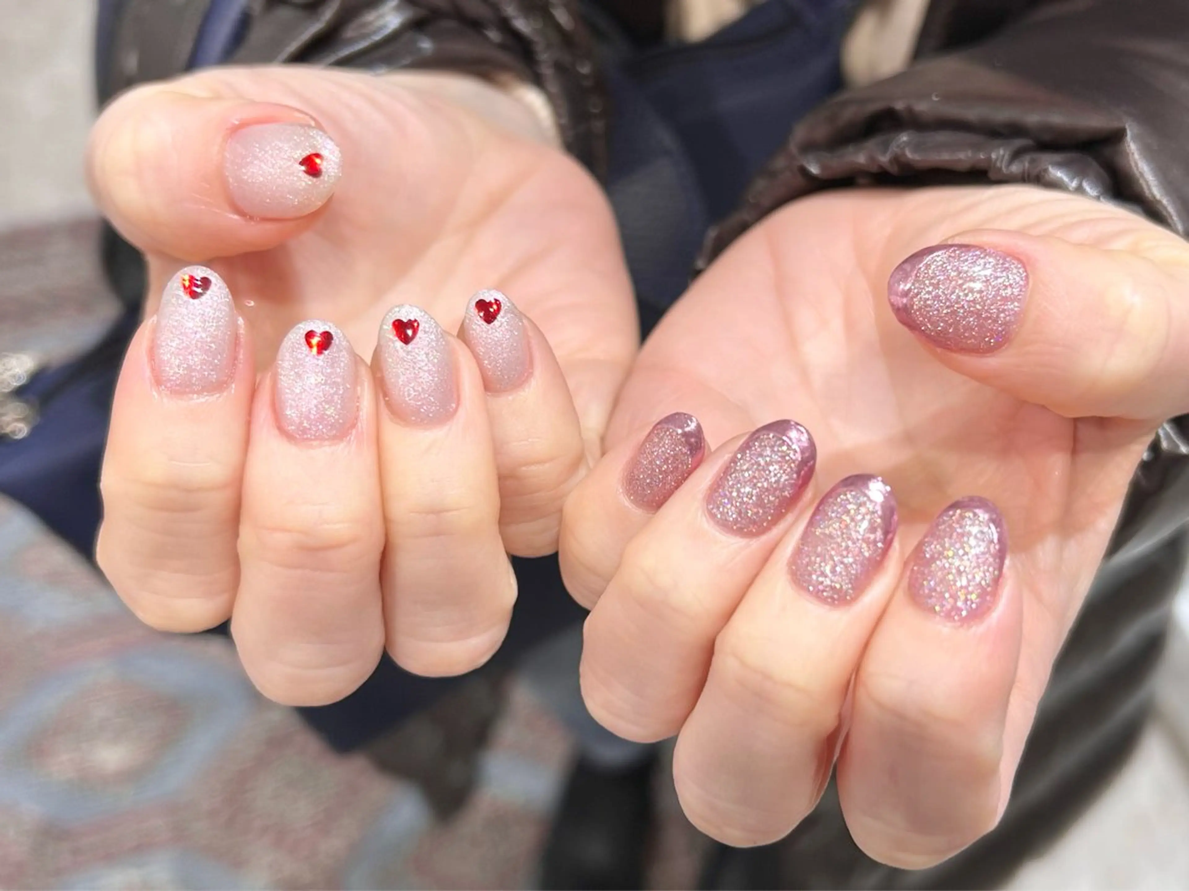 ネイル ハンドネイル 0203ムニムサン 💙Mihoのネイルデザイン