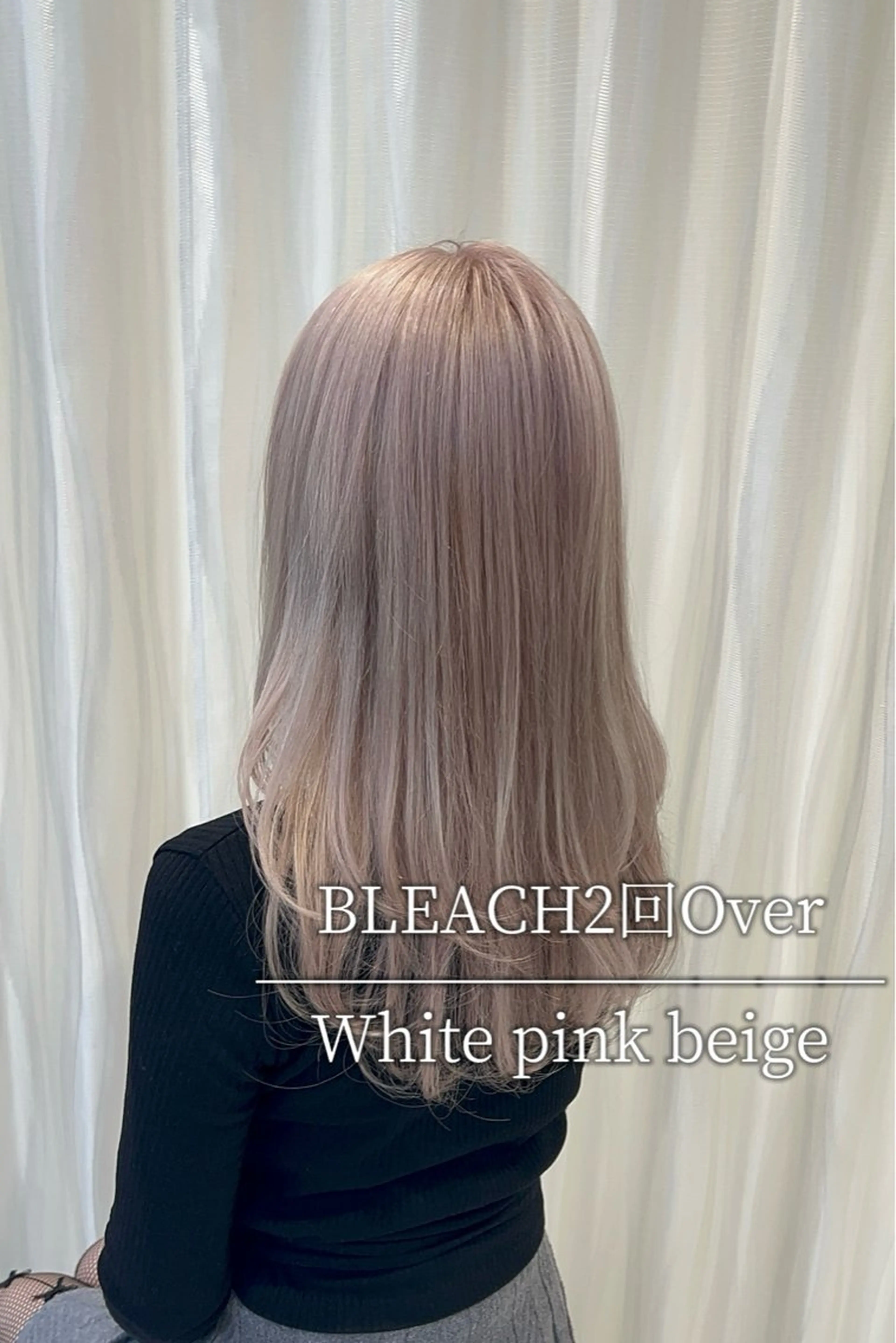 ロング カラー ヘアカラー トリートメント youres hair 髪質改善トリートメント&ヘッドスパ  新宿三丁目店【ユアーズヘア】所属・🦋透明感カラー 👑NODOKA🦋のヘアスタイル