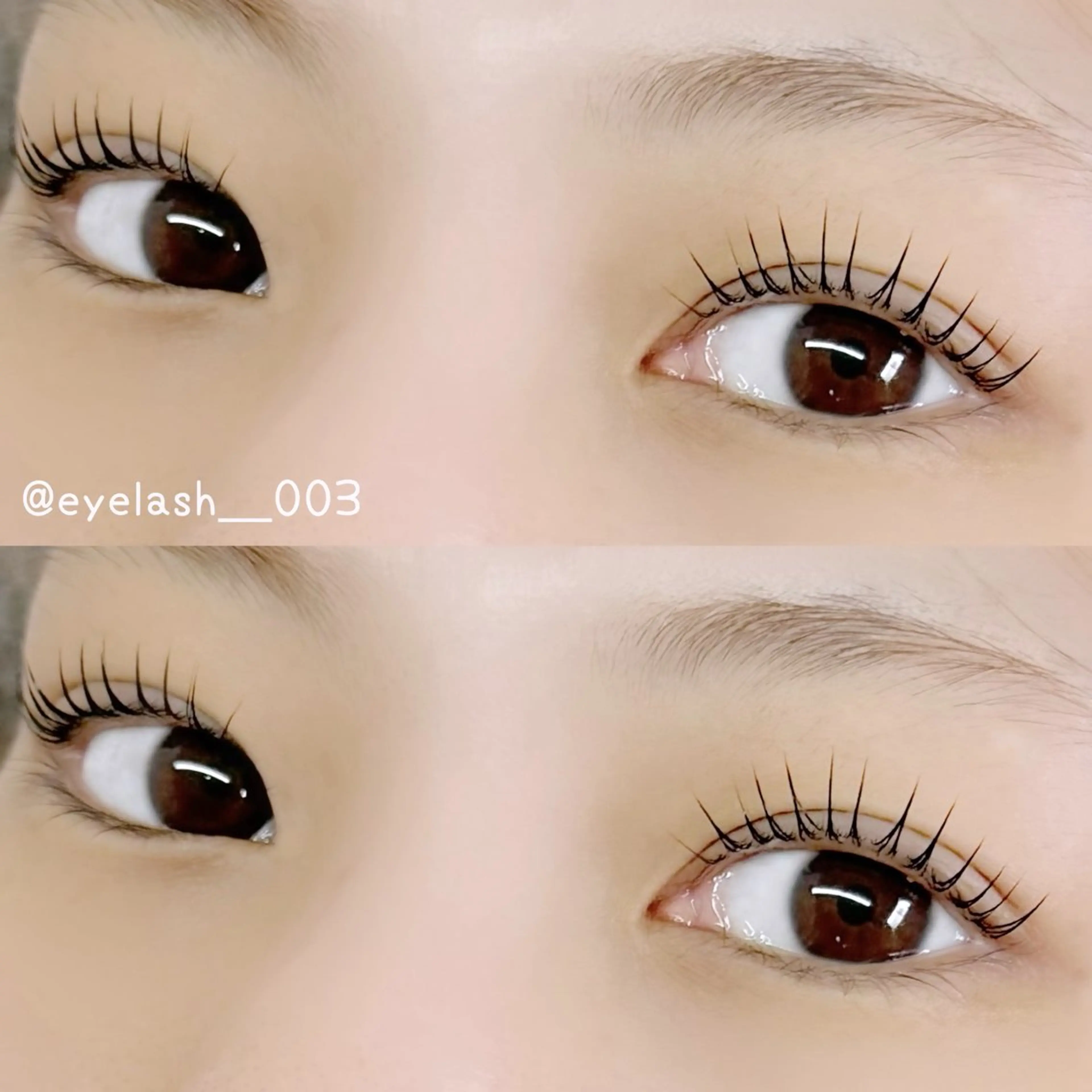 マツエク・マツパ Eyelash 003のマツエク・マツパデザイン