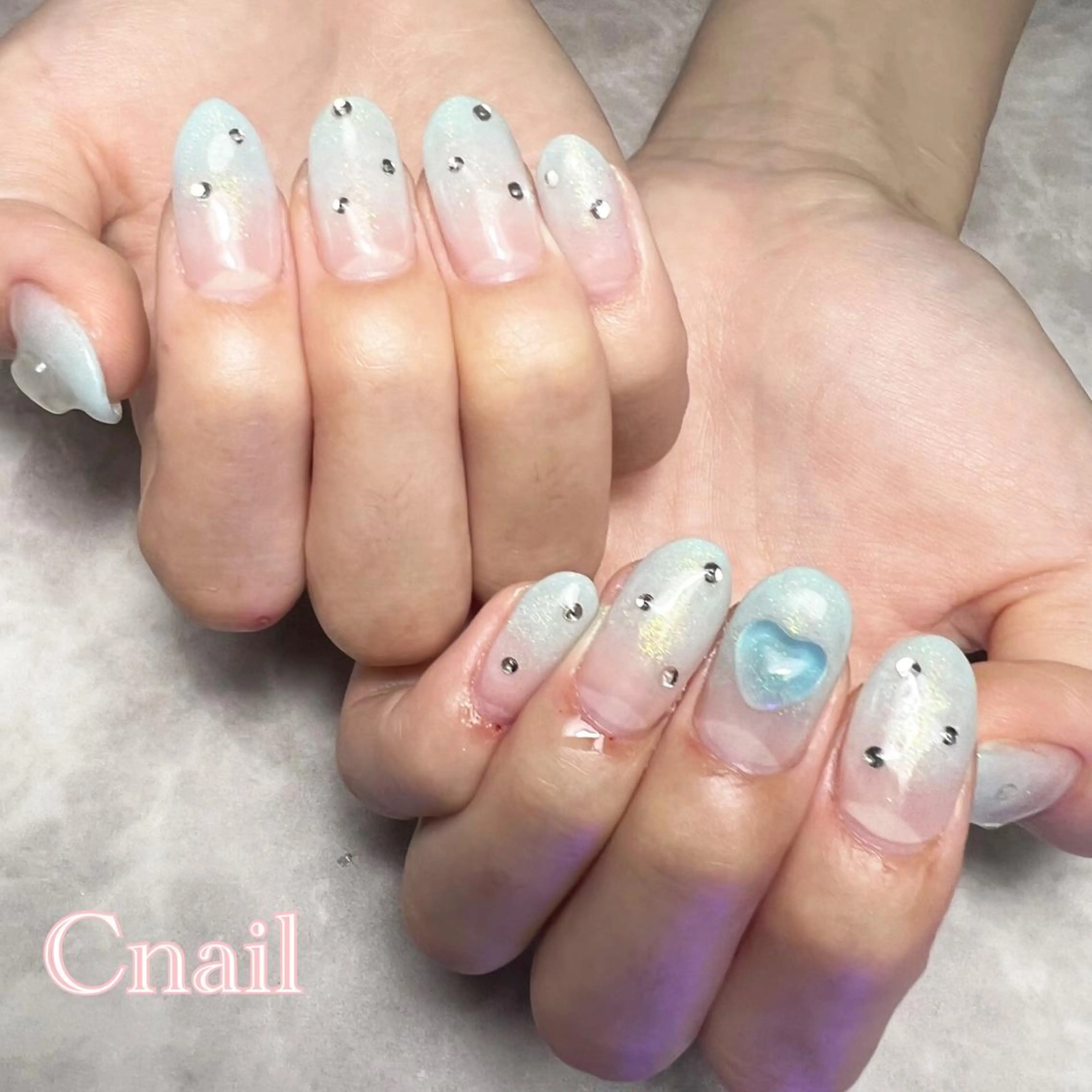 ネイル ハート UVネイル C's coffret所属・C's coffretのネイルデザイン