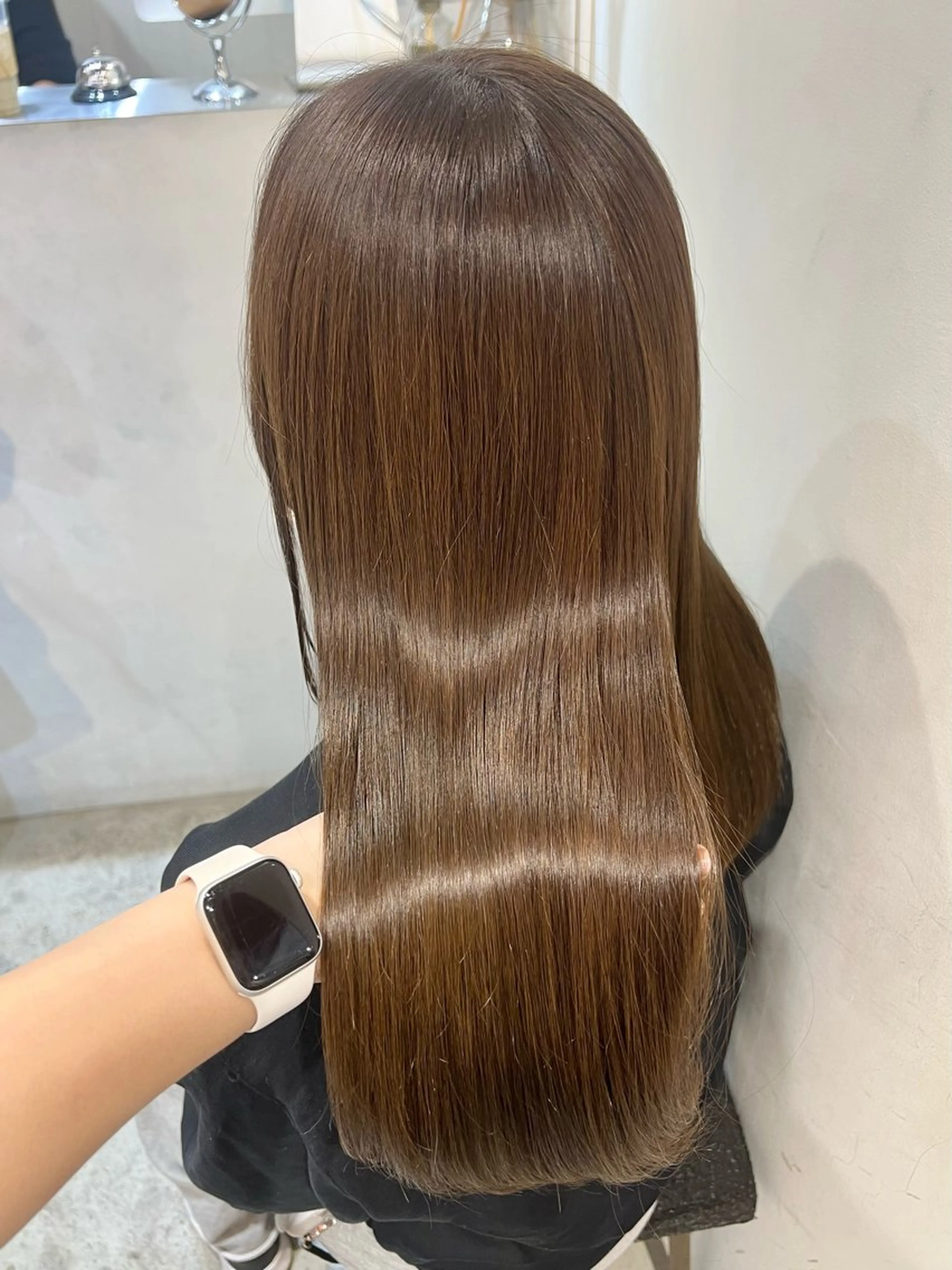 ロング ヘアカラー 暖色カラー/レイヤー カット☁️MEI☁️のヘアスタイル