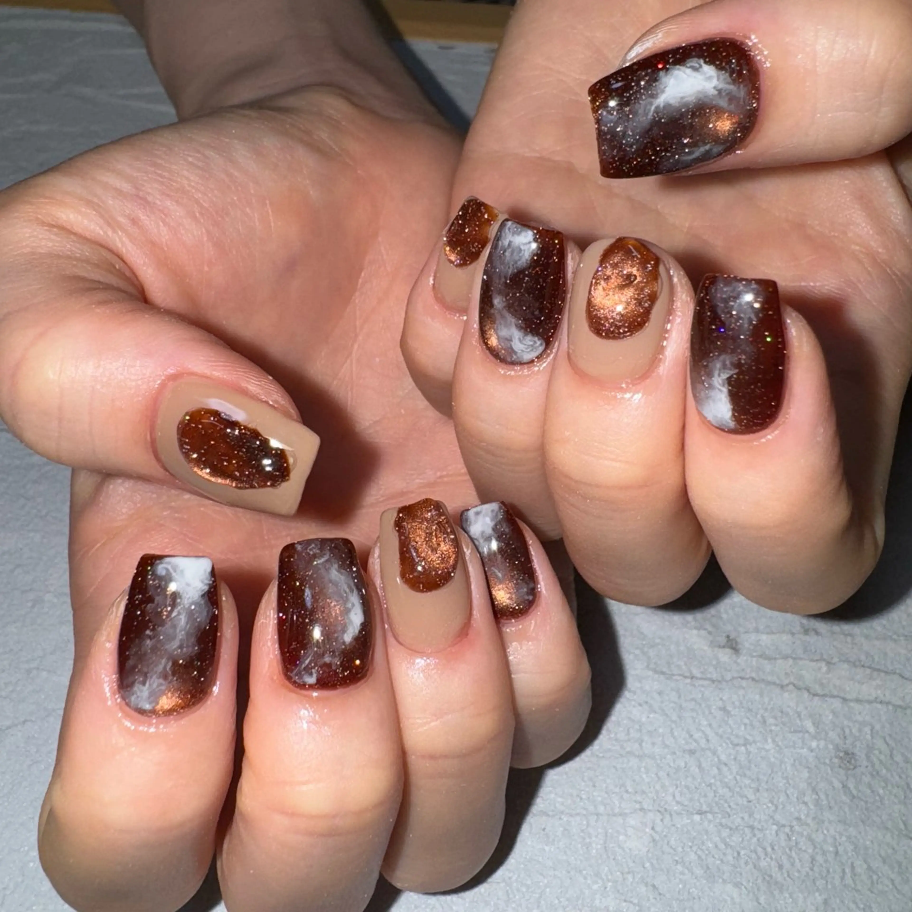 ネイル ハンドネイル Re:Smil所属・☺︎ NOZOMI☺︎のネイルデザイン