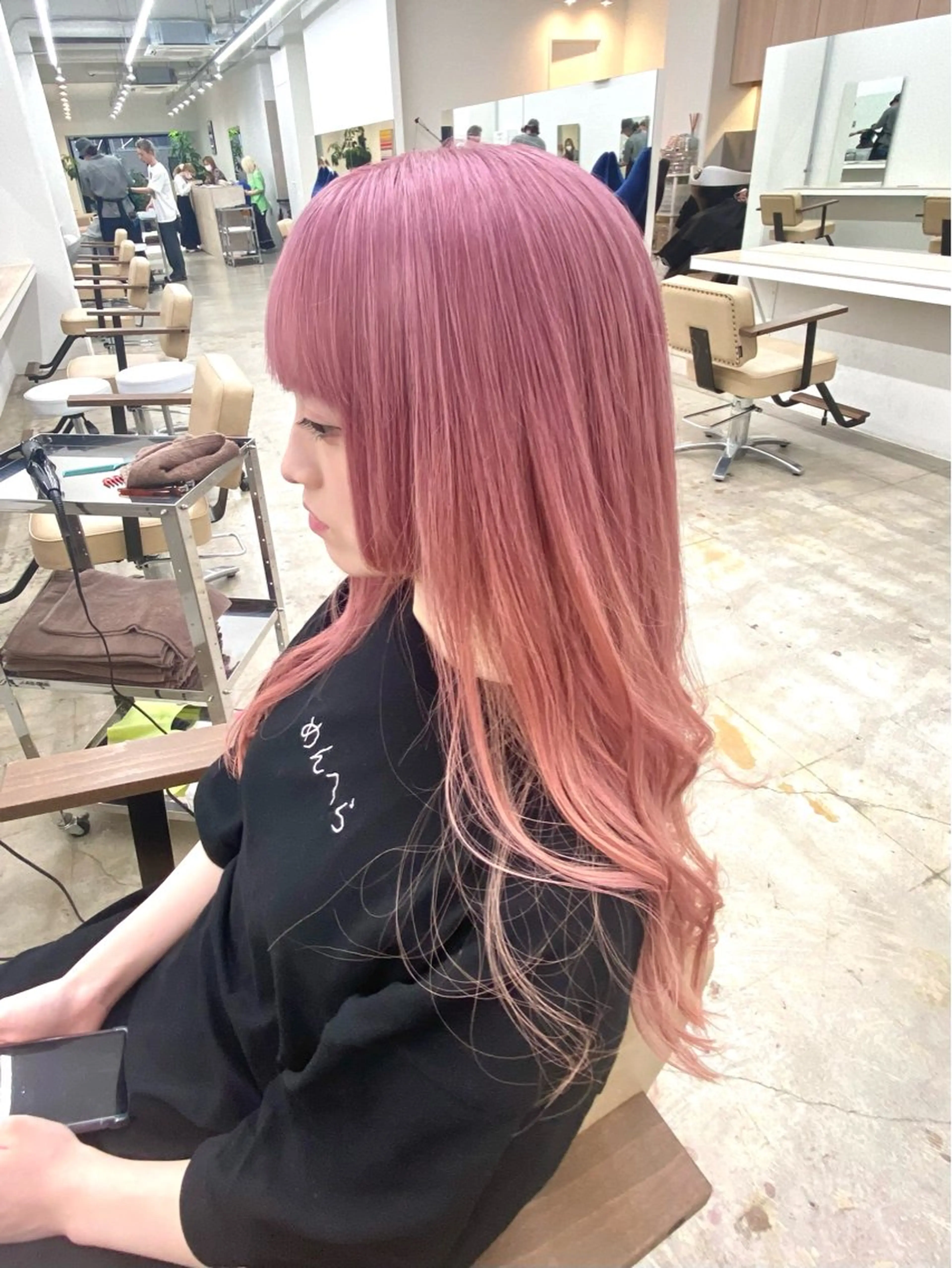 ロング カラー BOB🌟ハイトーン /ブリーチ/TAKUのヘアスタイル