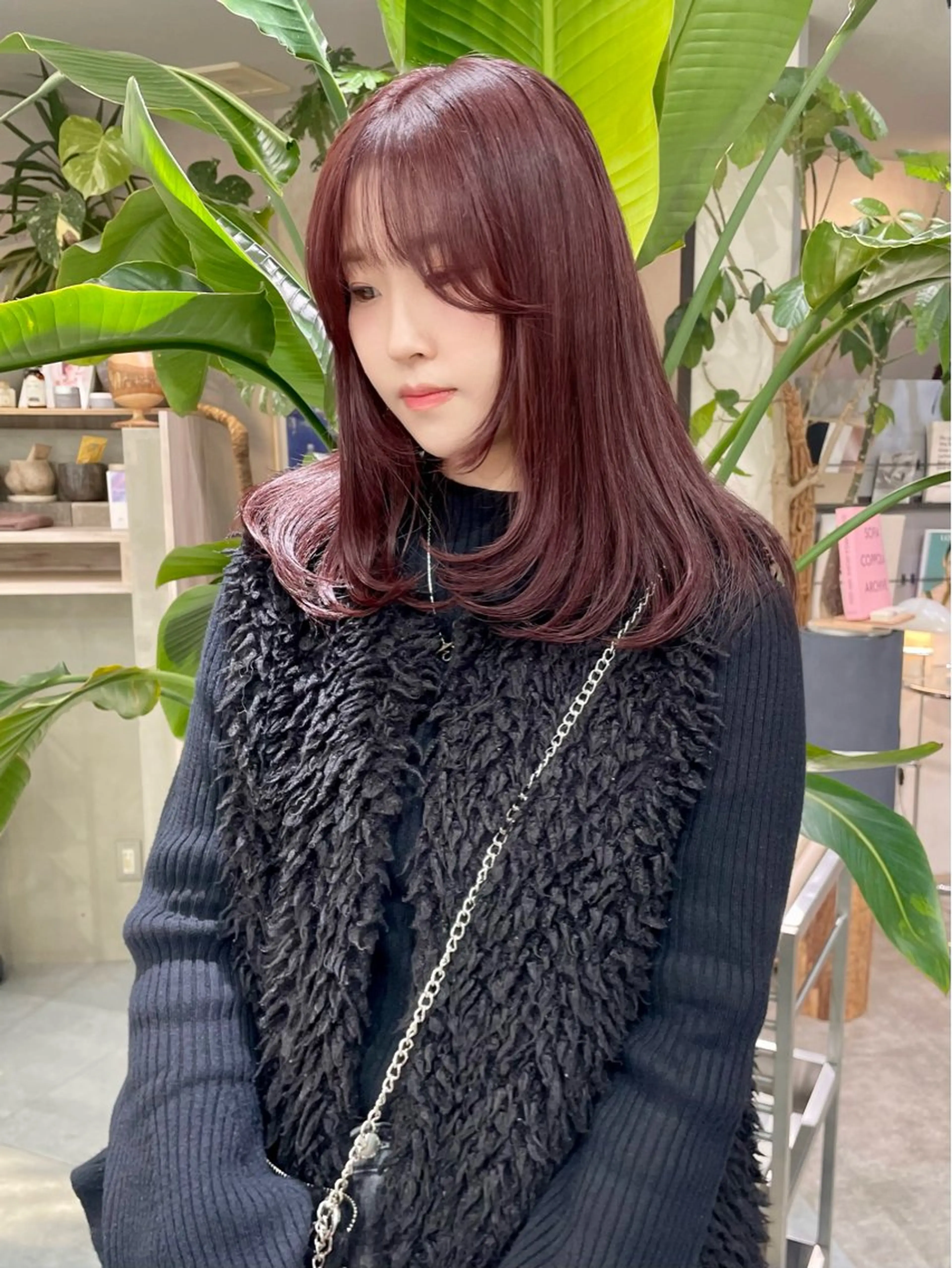 セミロング カラー カット ヘアカラー トリートメント カノン/アニオタ 美容師︎🧡のヘアスタイル