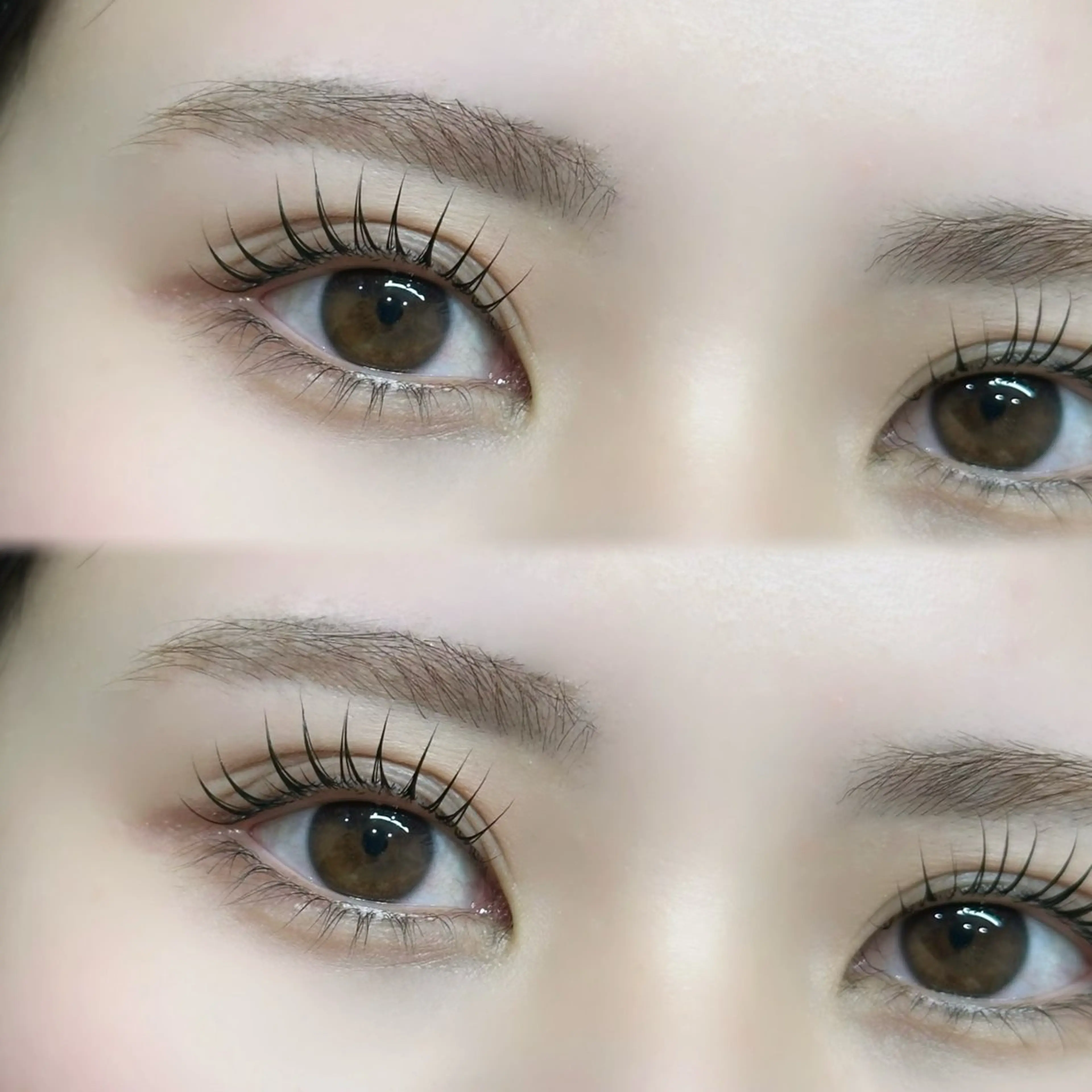 下まつげまつげパーマモデル（施術時間60分）の写真