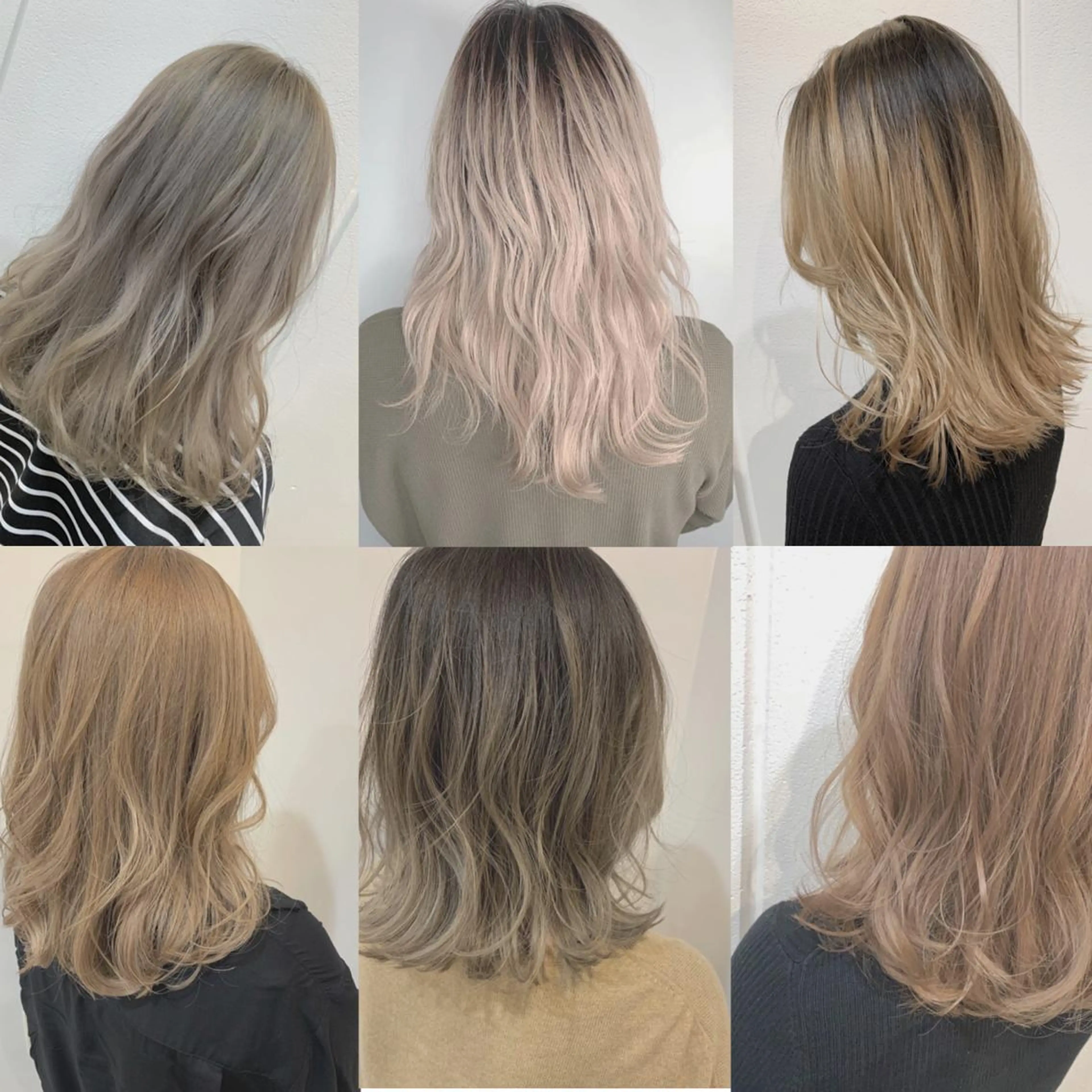 ミディアム カラー Lolonois梅田 /Okazaki:)のヘアスタイル