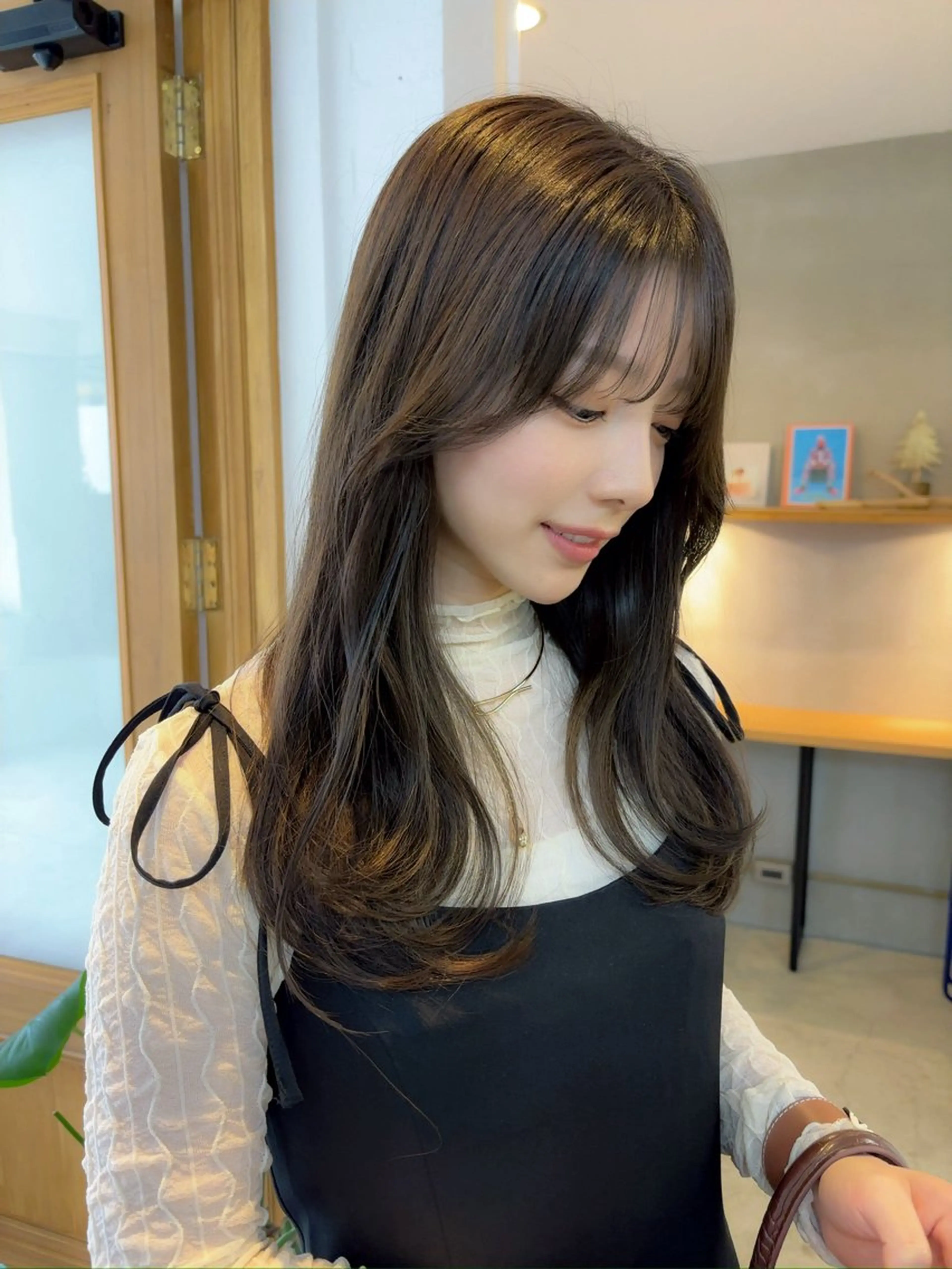 セミロング COMILE 🌼 SUZUKAのヘアスタイル