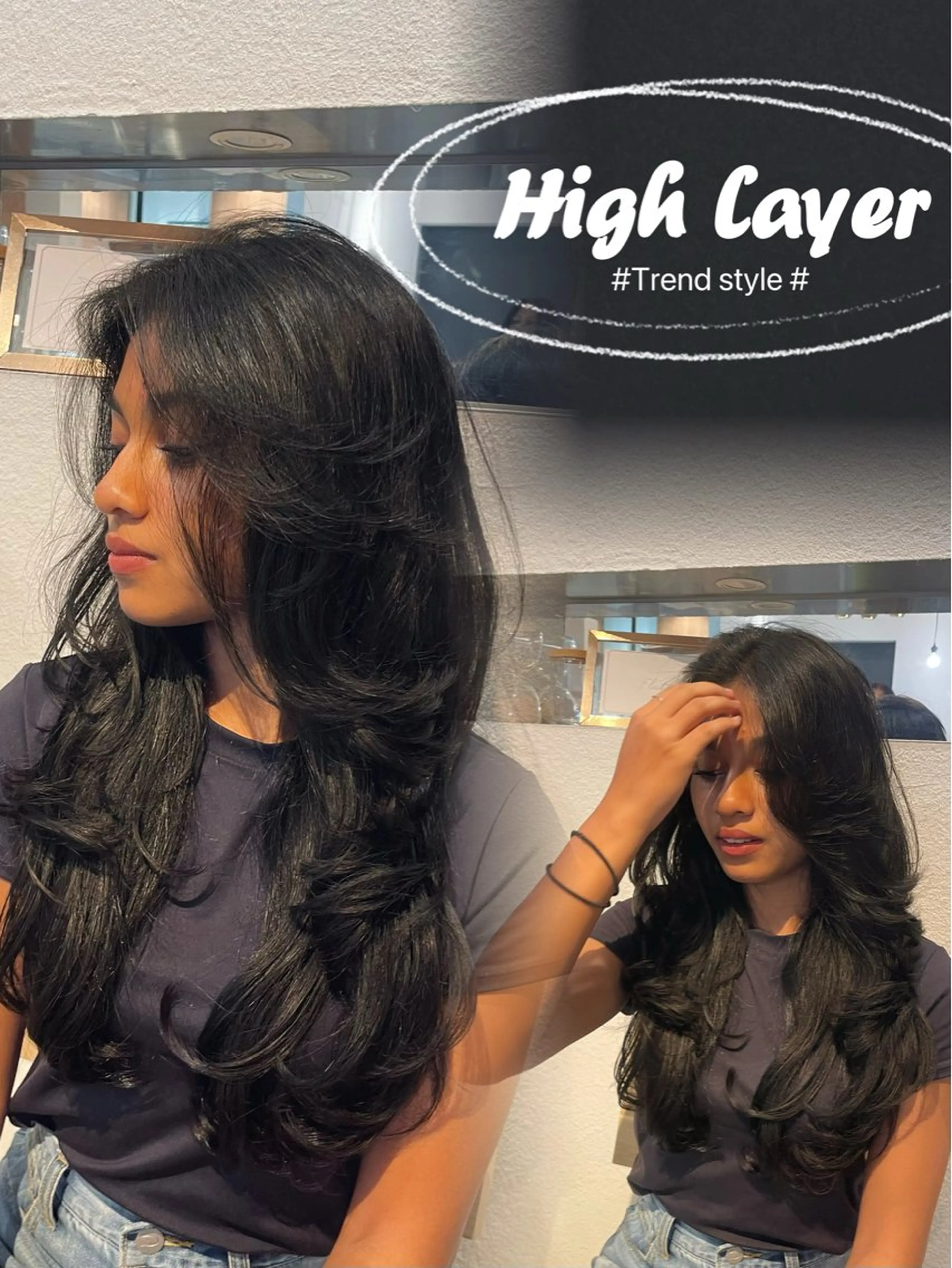 ロング 髪質改善美容室Flat.千葉所属・トゥサリ/ 海外ヘア/レイヤーのヘアスタイル