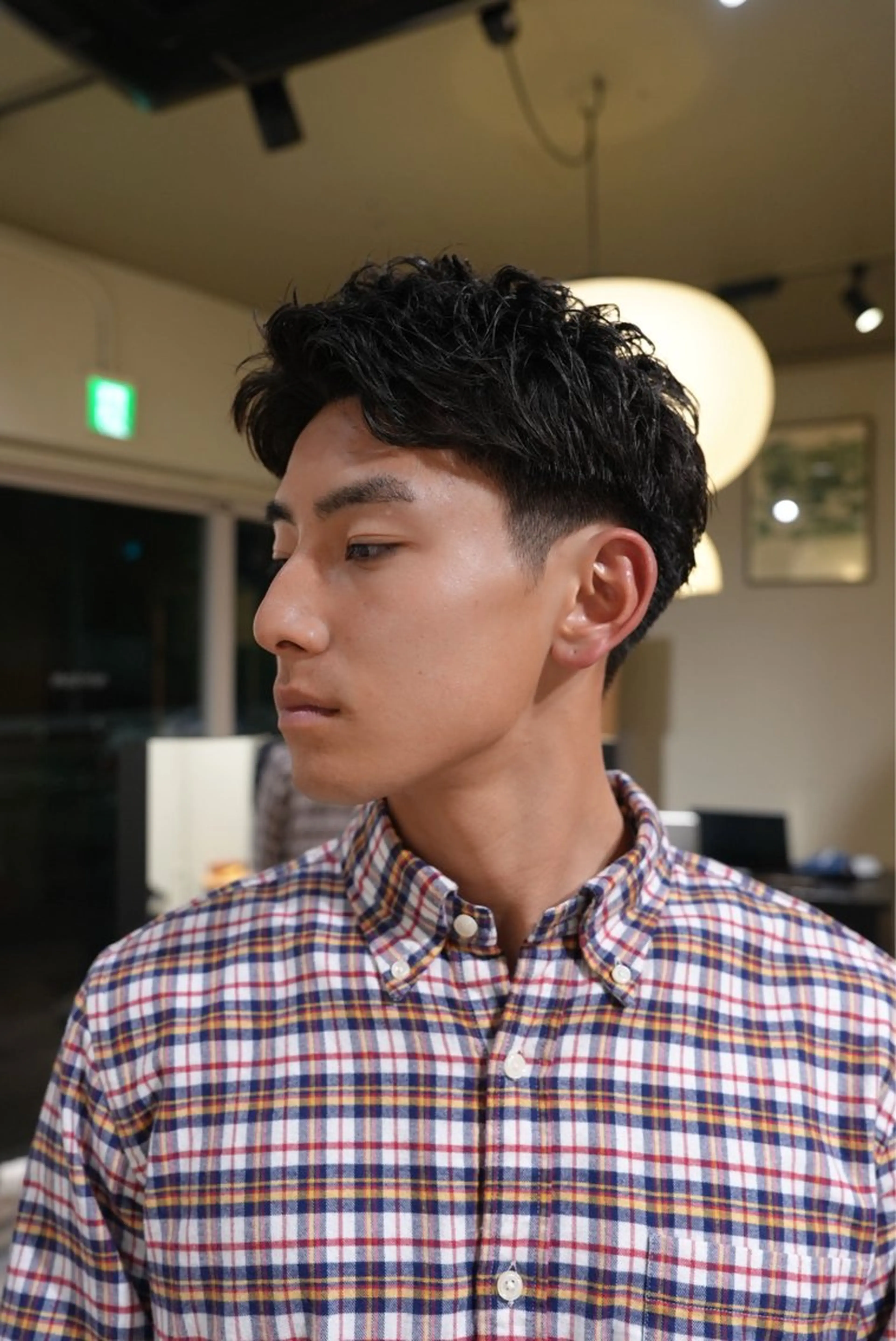 メンズ メンズパーマ いしだ りょうのヘアスタイル