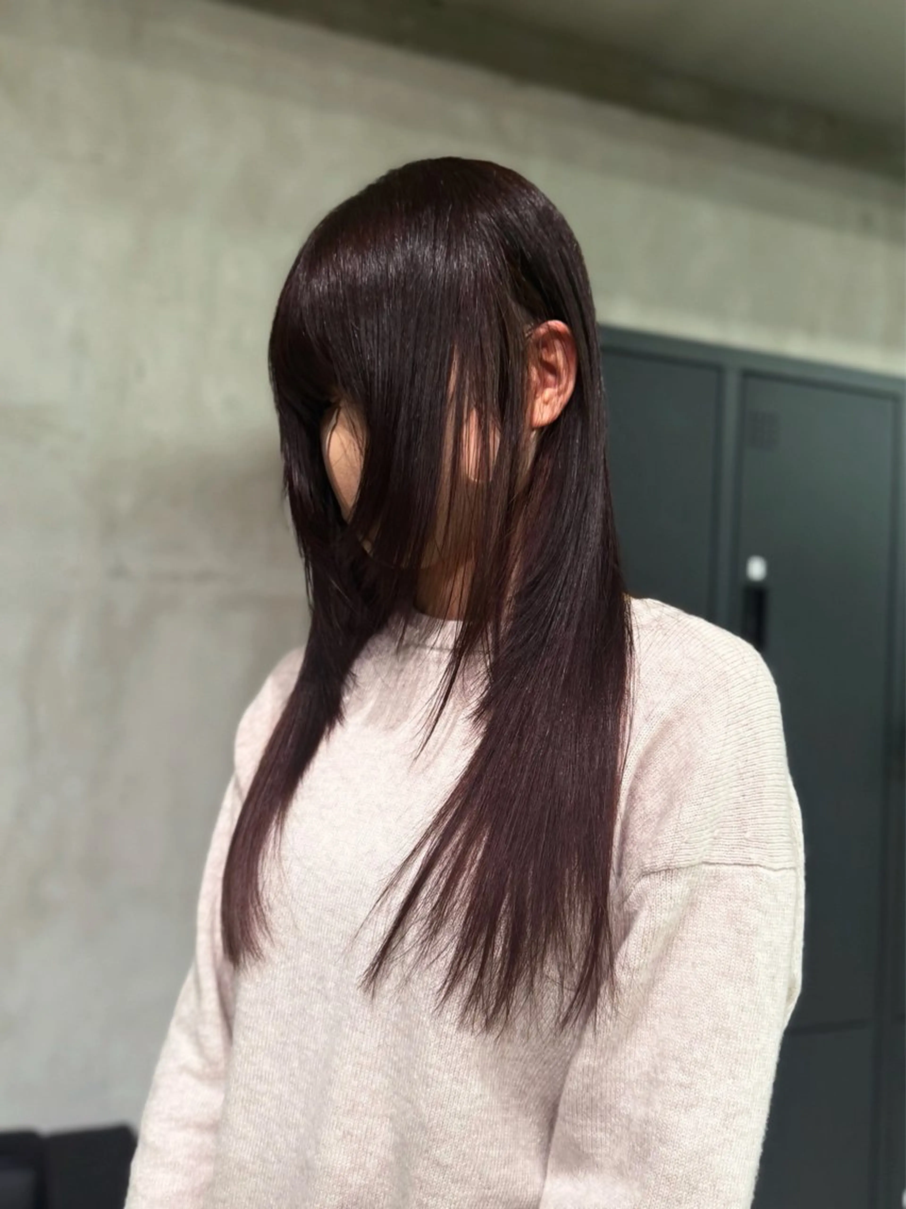 ロング 顔周りカット カット 🤍AMI🤍青山 /カットモデル募集中のヘアスタイル