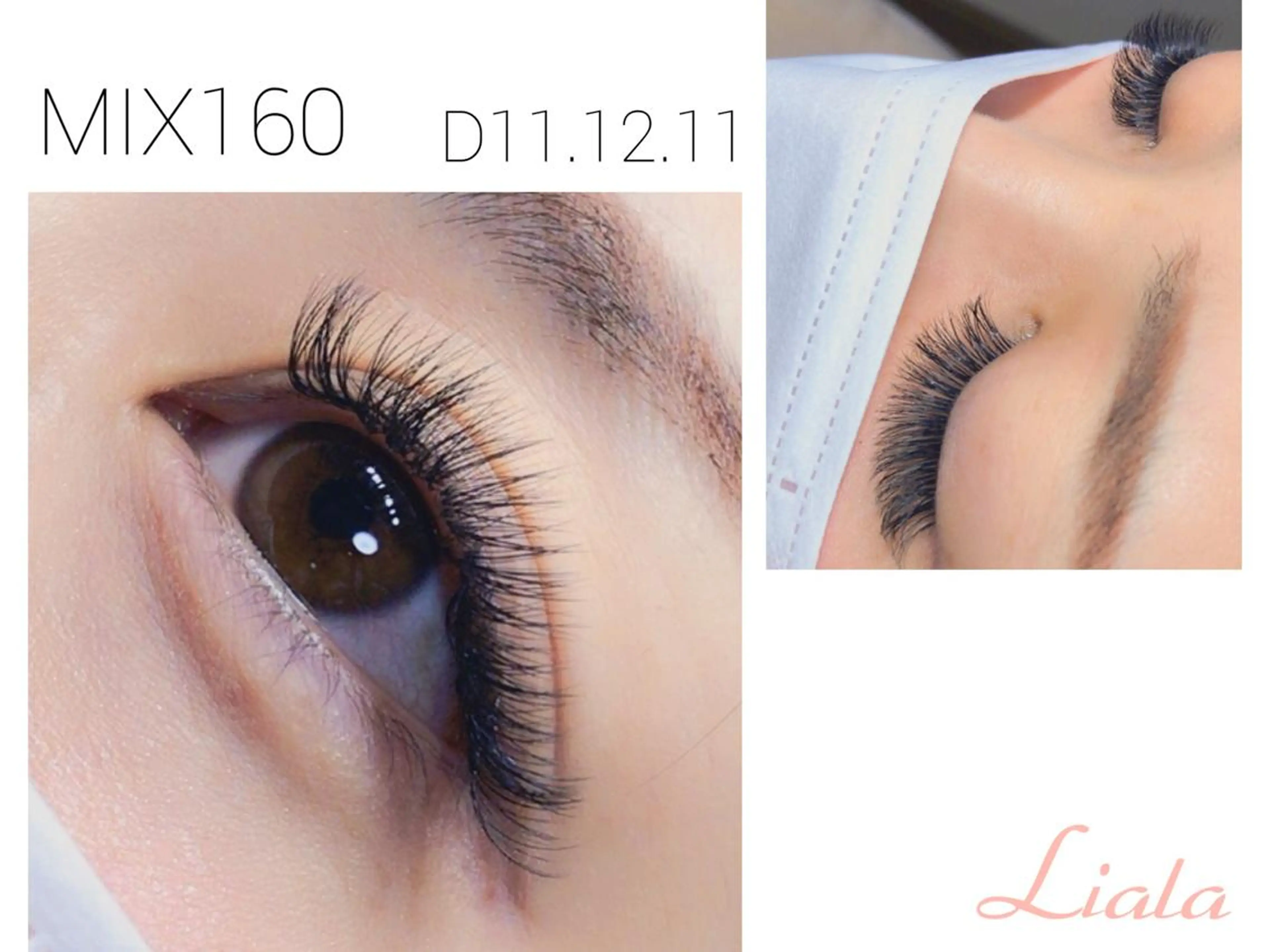 マツエク・マツパ eyelash Lialaのマツエク・マツパデザイン