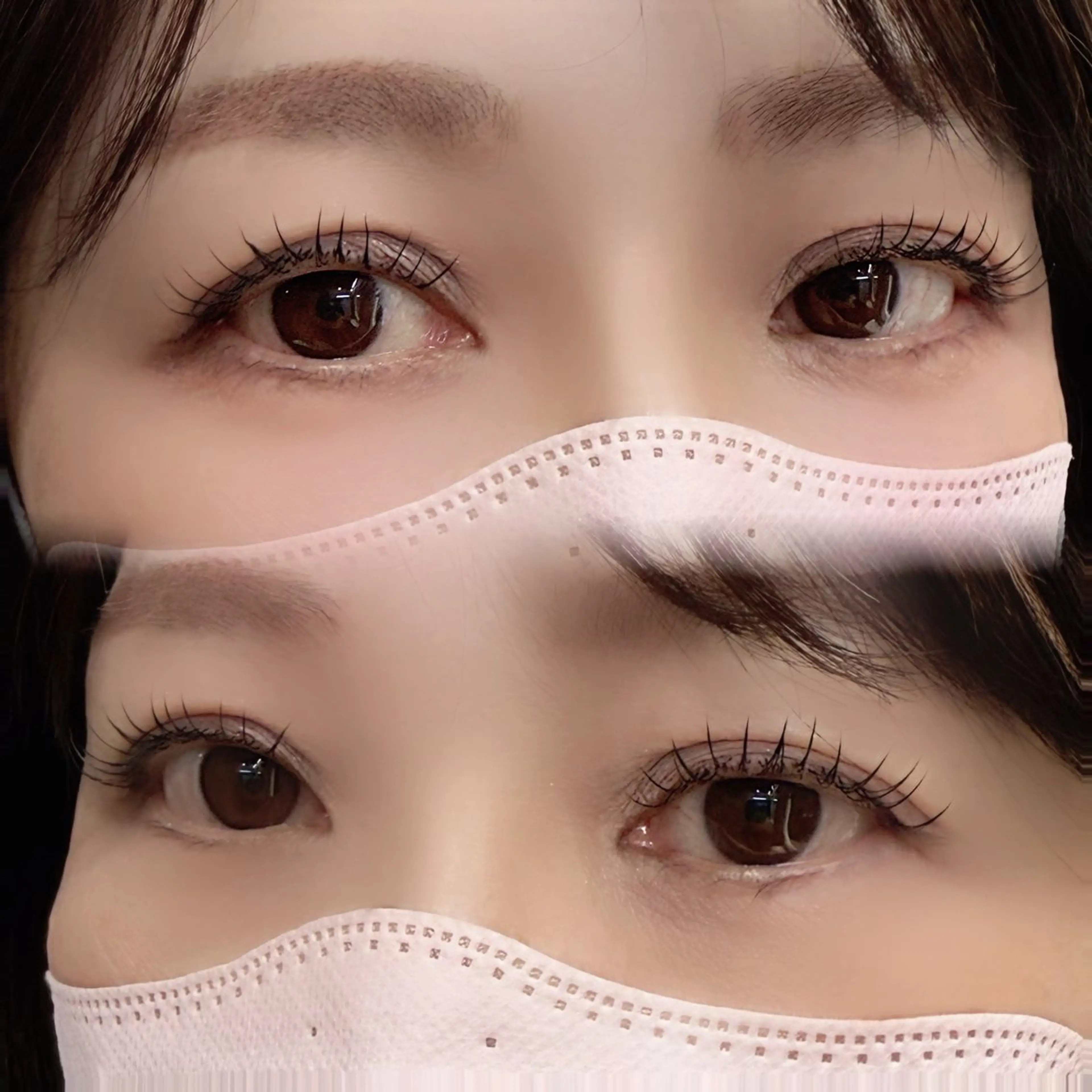 【韓国風束間まつげ🎀】100本＋エクステオフとコーティング付き🫧の写真