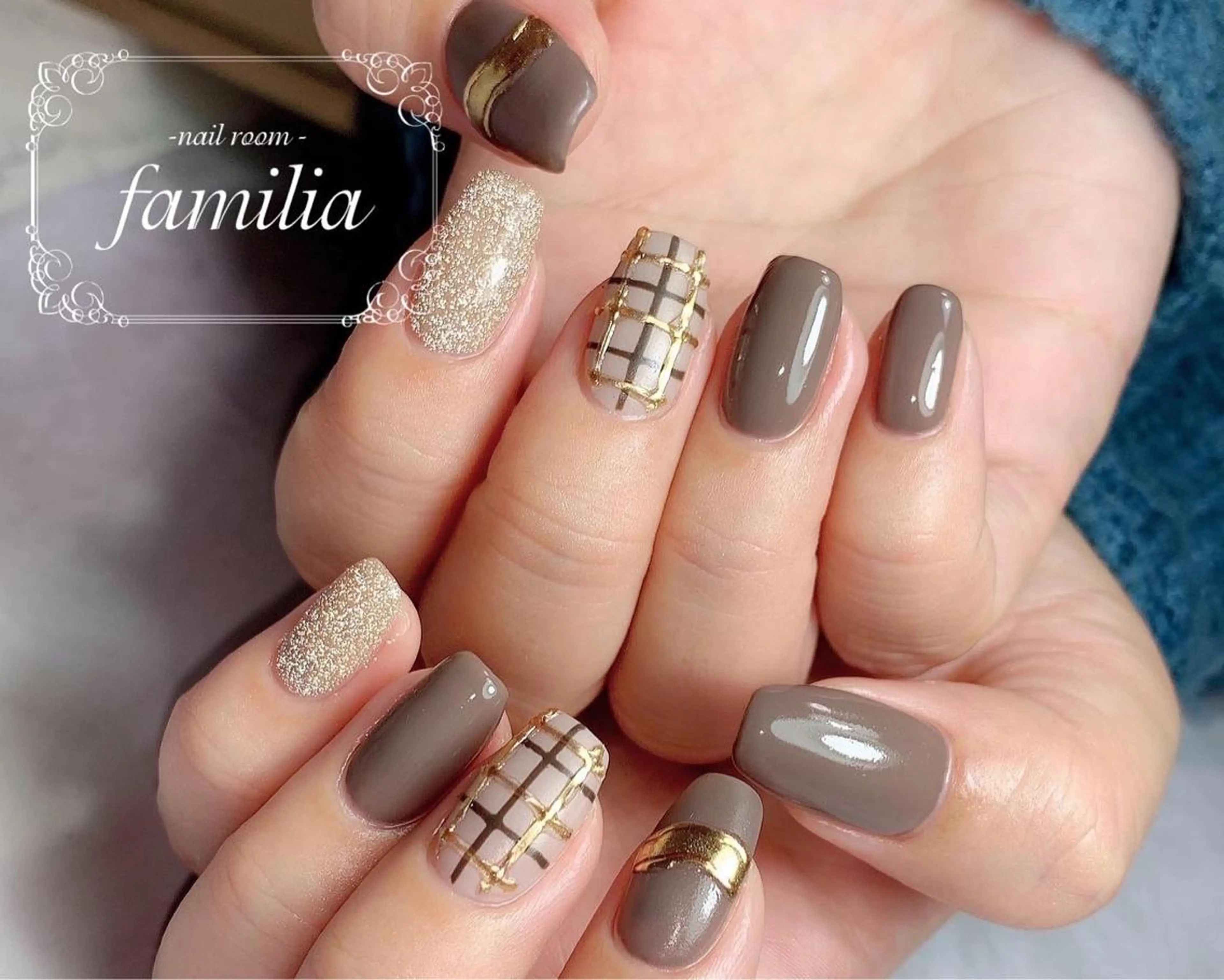 ネイル ハンドネイル -nailroom- familiaのネイルデザイン