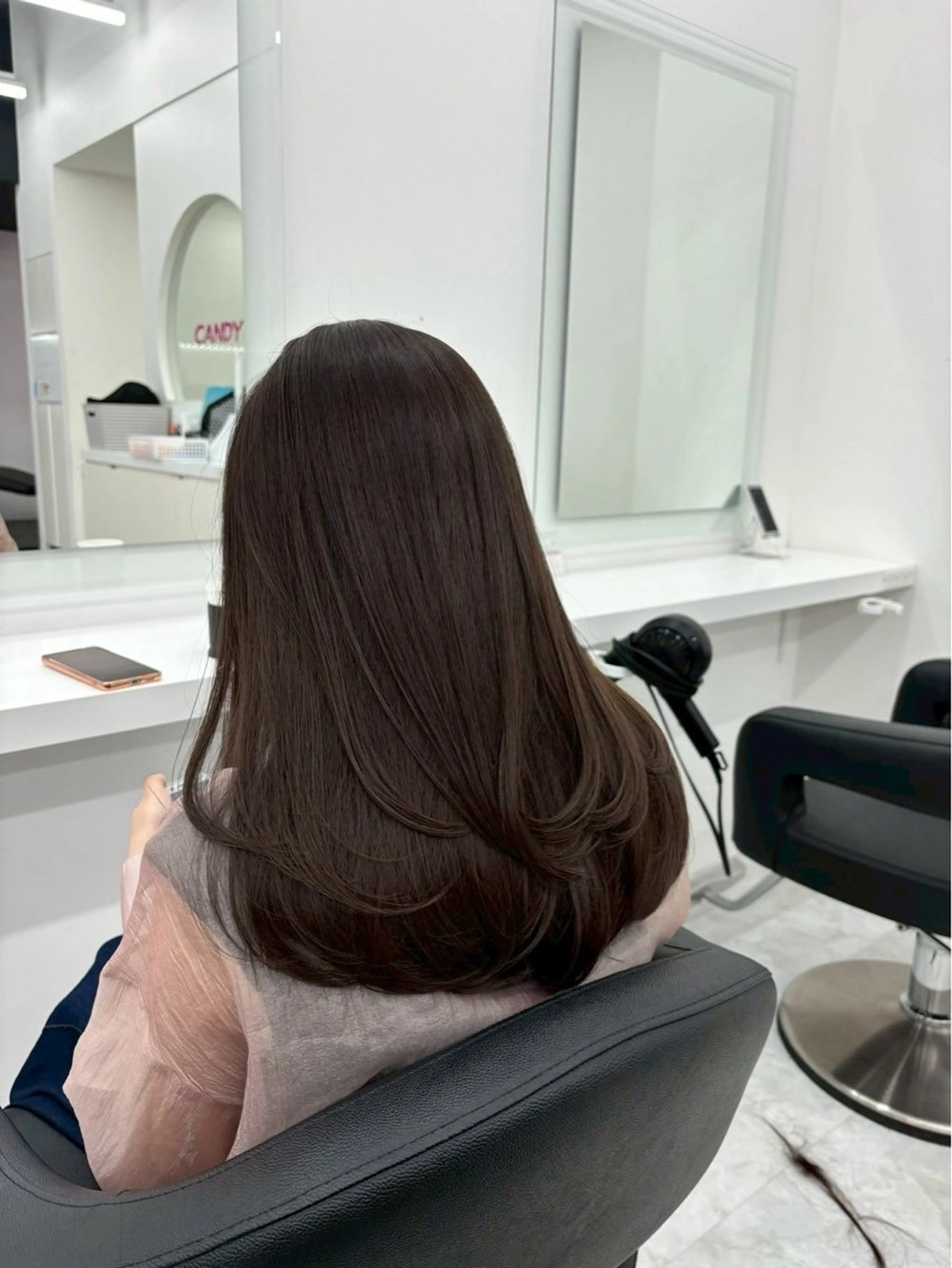 ロング カラー 透明感カラー トリートメント 🤍透明感推しカラー 🤍yui‪💞✨のヘアスタイル