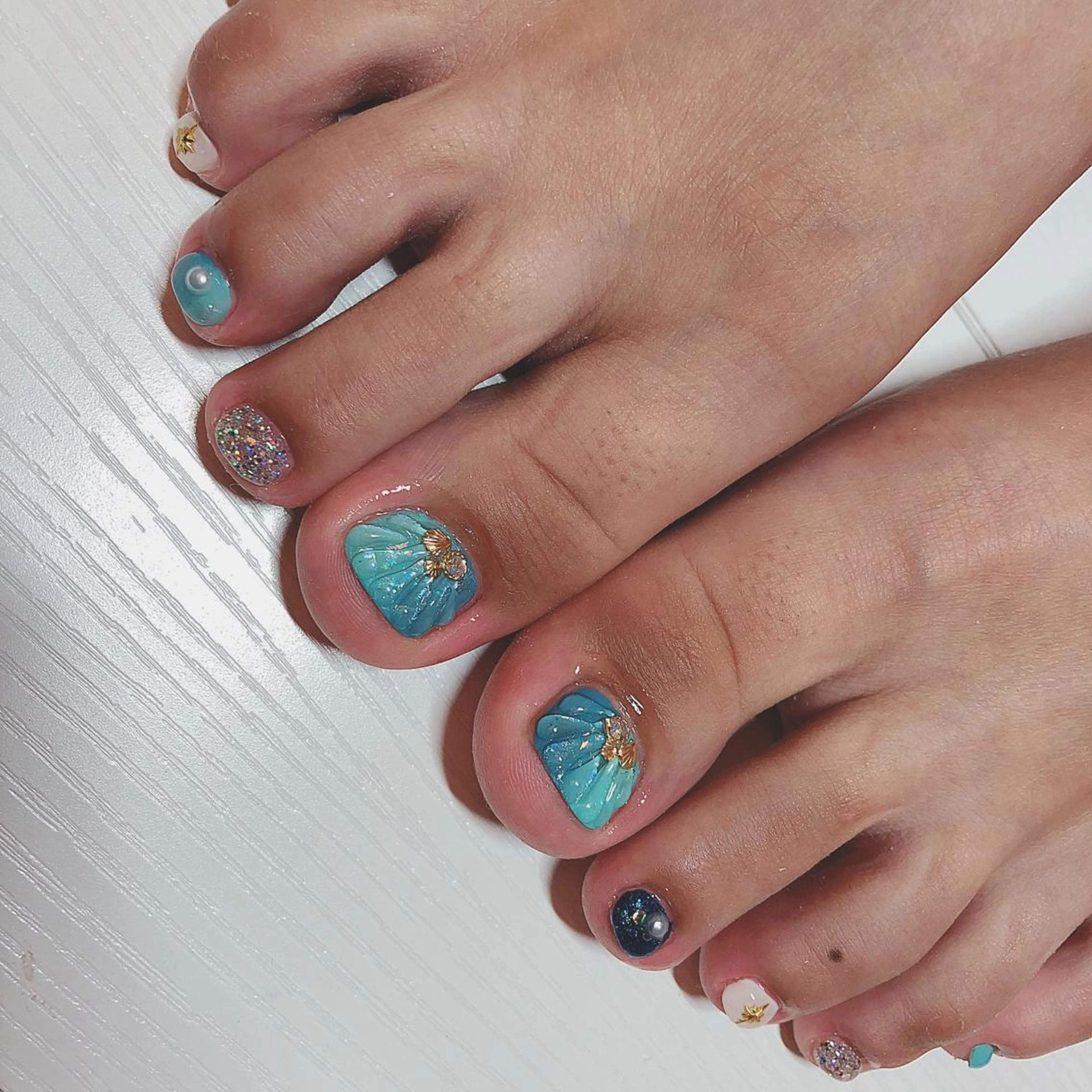 ネイル フットネイル mao nailのネイルデザイン