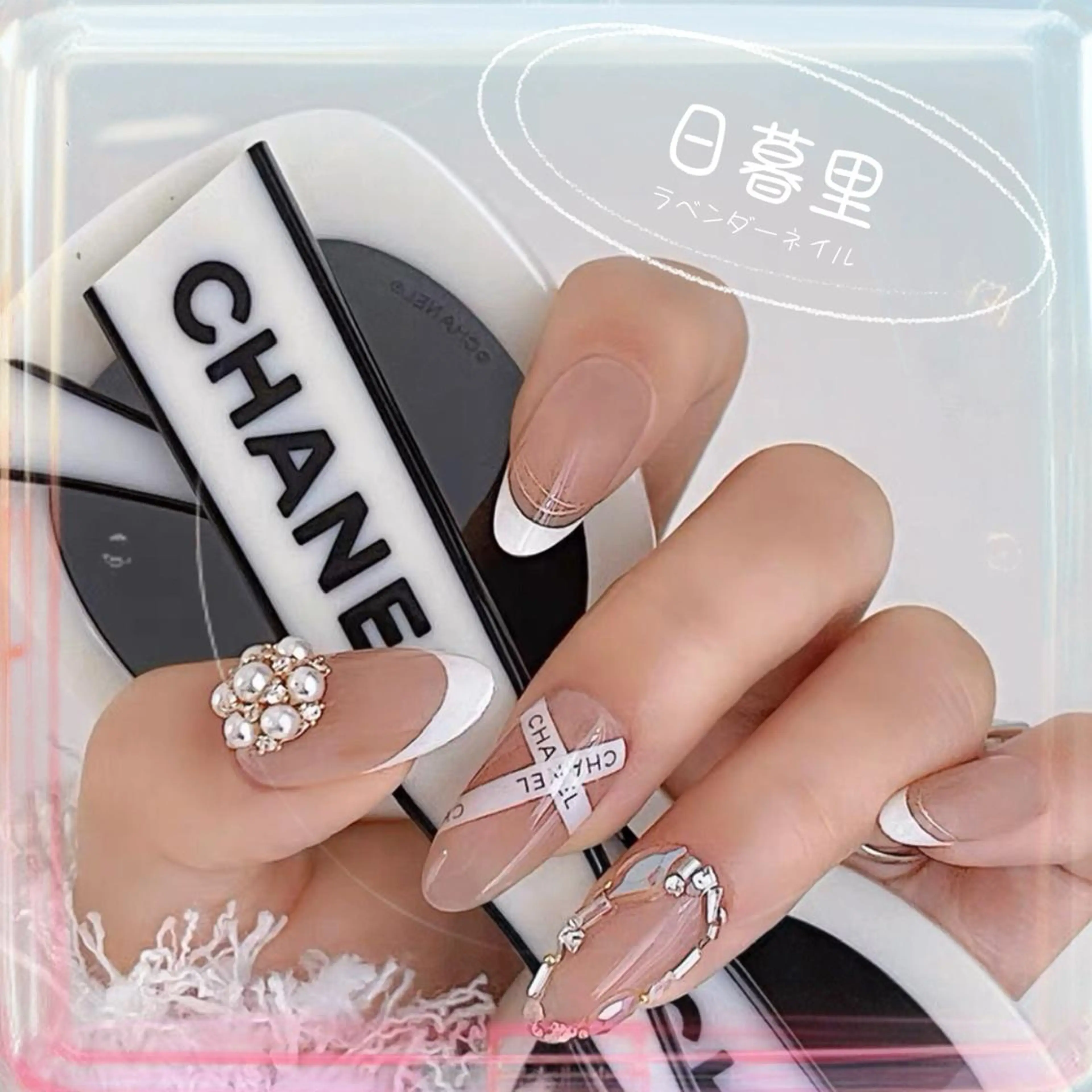 ネイル ラベンダー💖日暮里 ルル💖ネイルのネイルデザイン