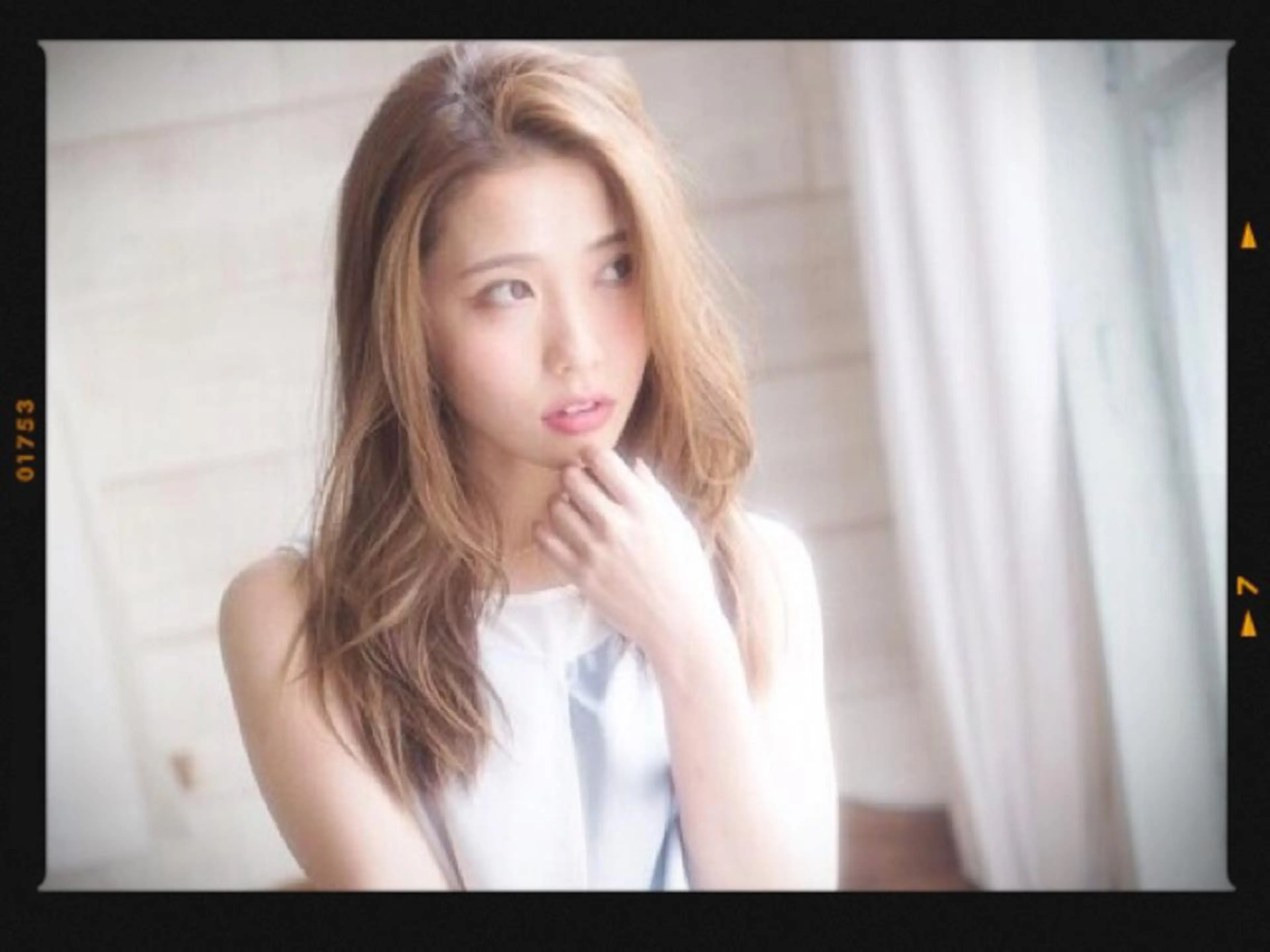 ロング カラー ハイトーンカラー 相武台ショート特化 💐川崎希💐のヘアスタイル