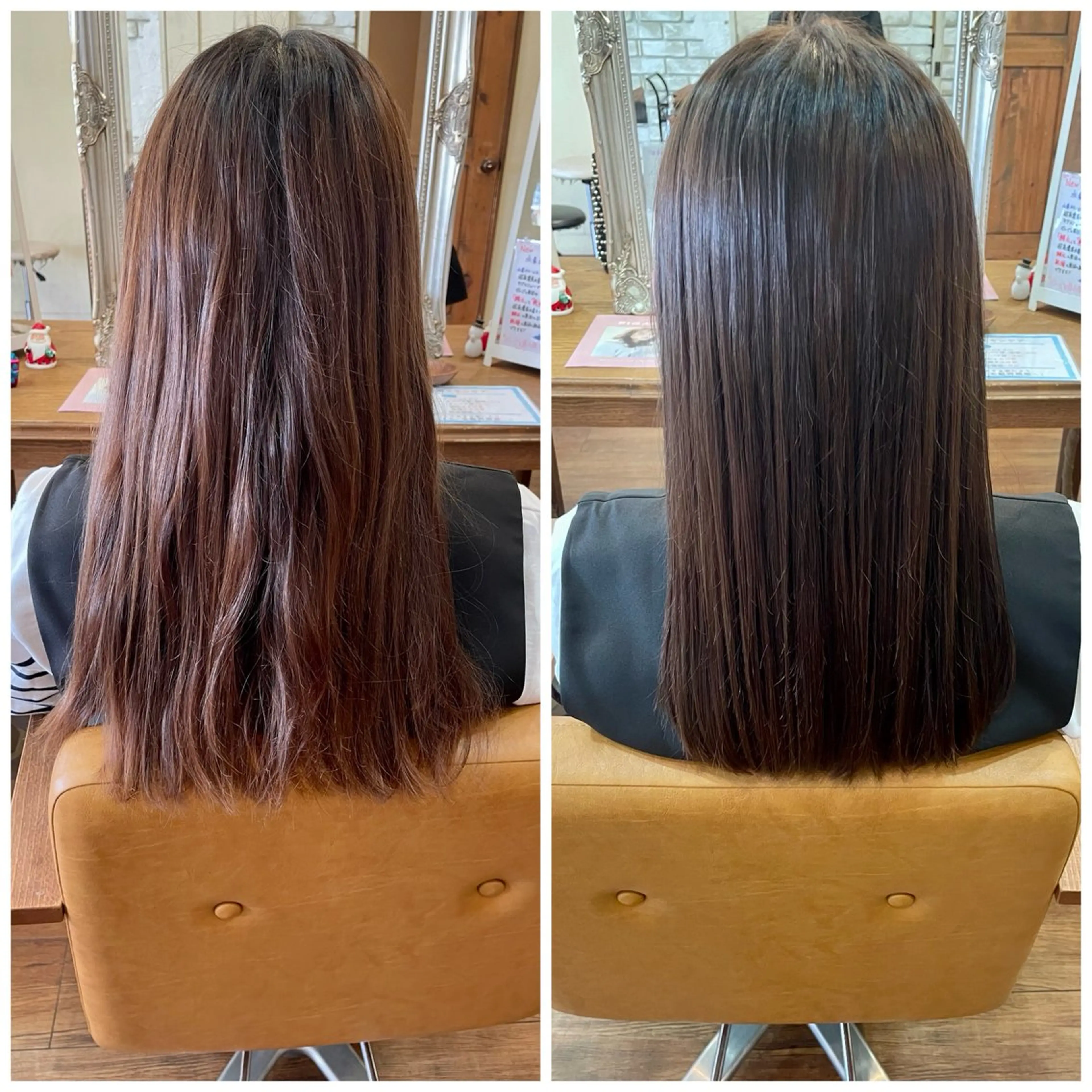 ロング カット ヘアカラー トリートメント 中村咲月/髪質改善 /耳つぼジュエリーのヘアスタイル