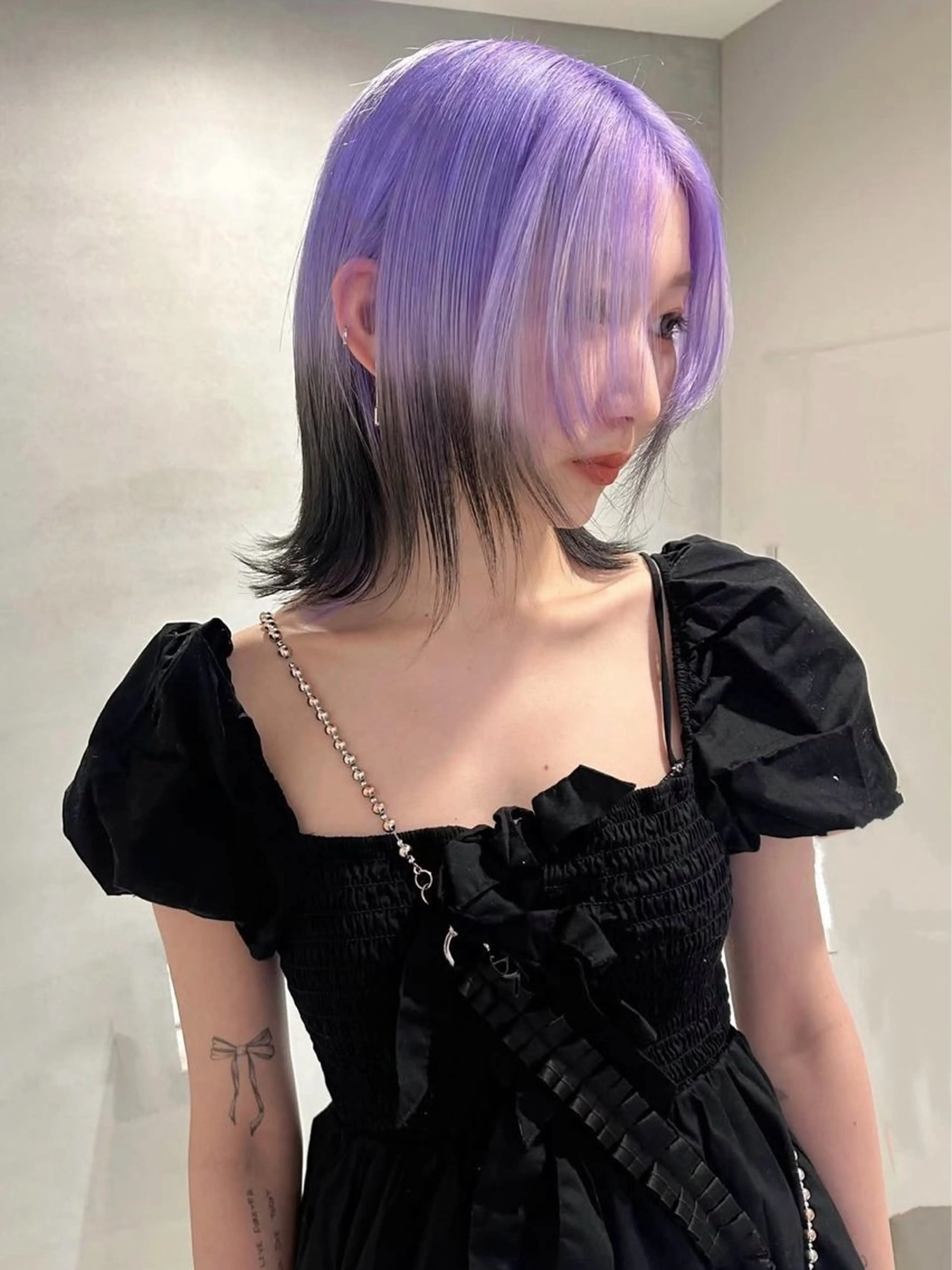 ミディアム 梅田/ハイトーン /yuriのヘアスタイル