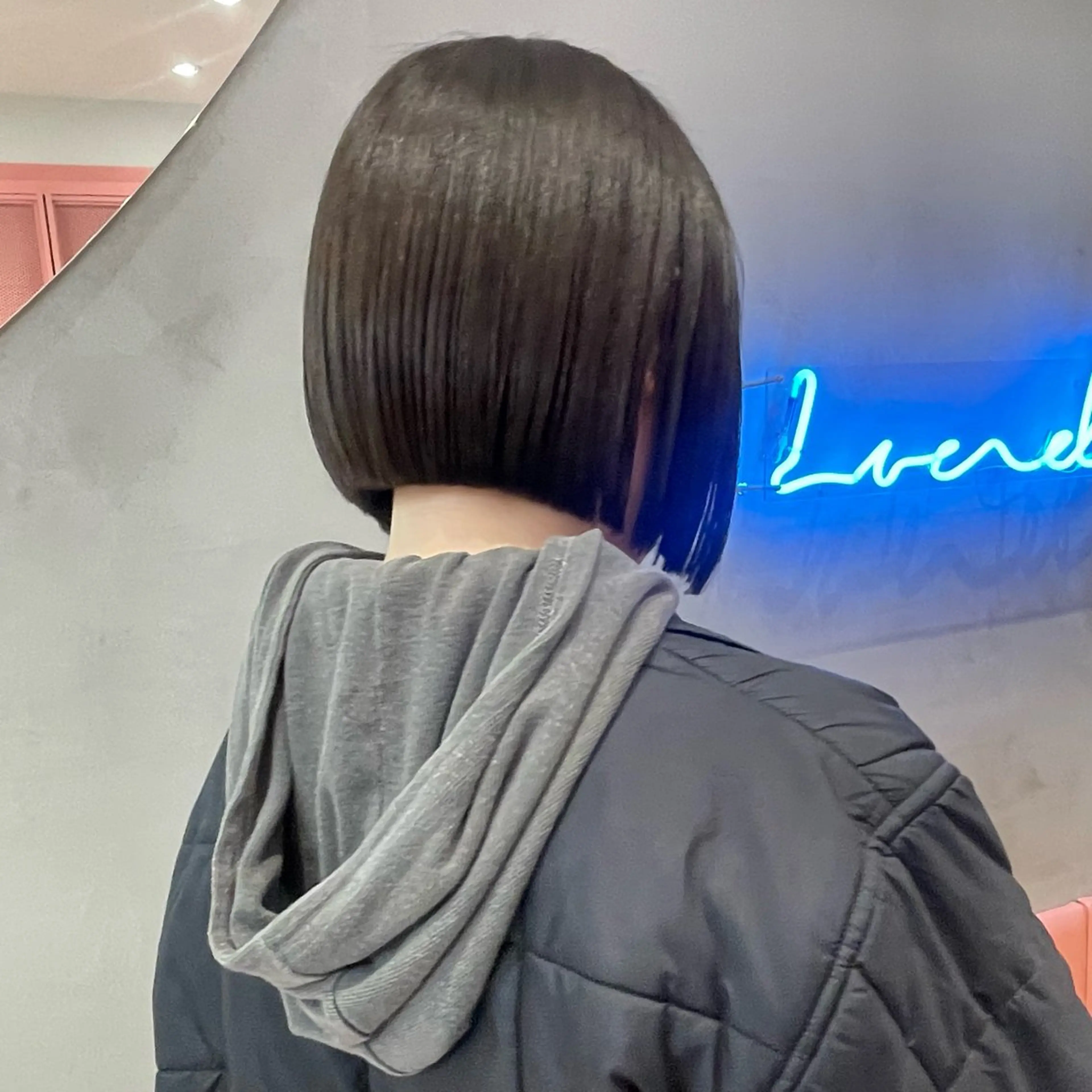 ショート Misaki /ボブ/縮毛矯正のヘアスタイル