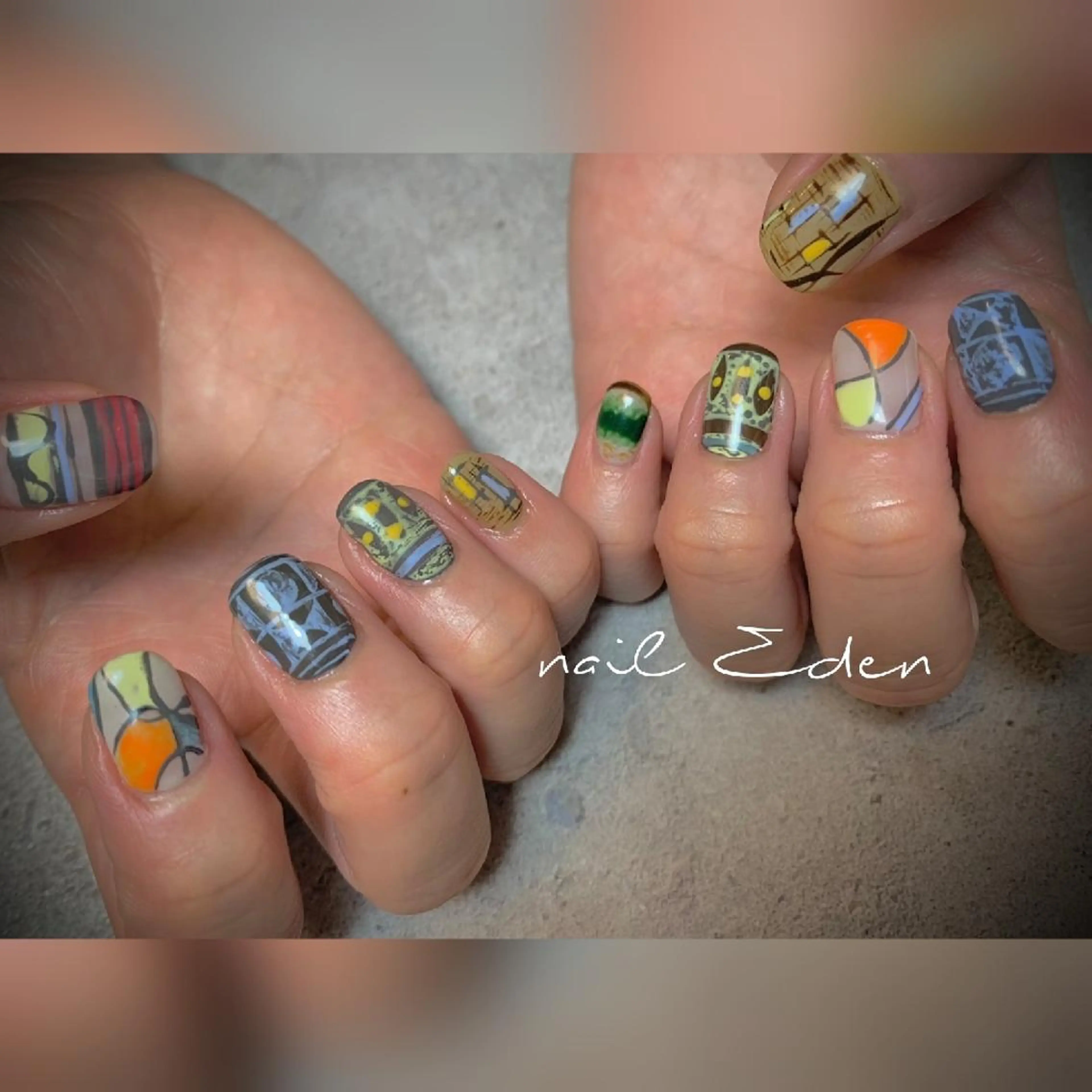 ネイル ハンドネイル ハンドケア Eden　private nail saron所属・Eden ♾️のネイルデザイン