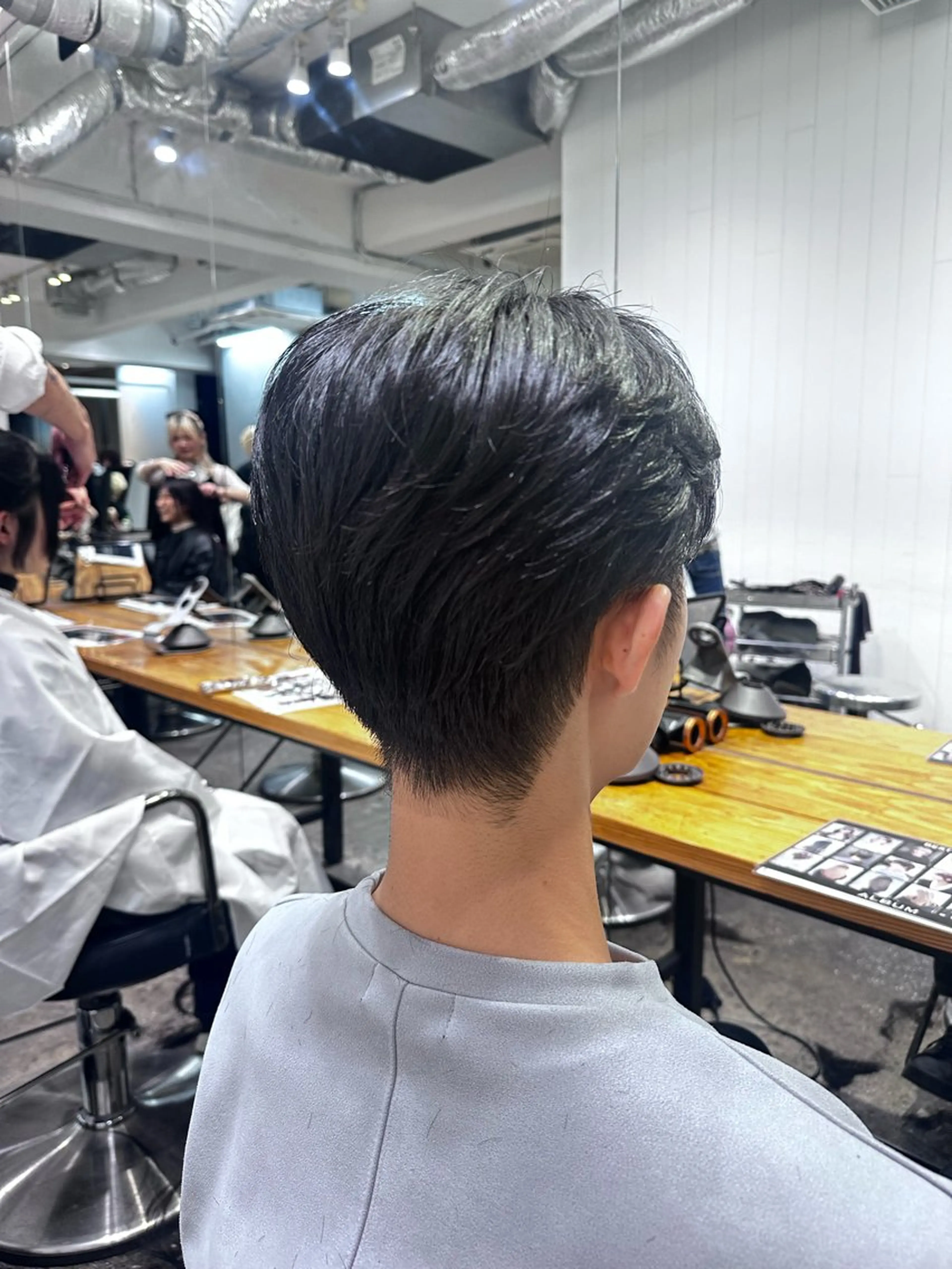 【U-30メンズ限定‼️】毛流れセンターパート👦🏻✨の写真